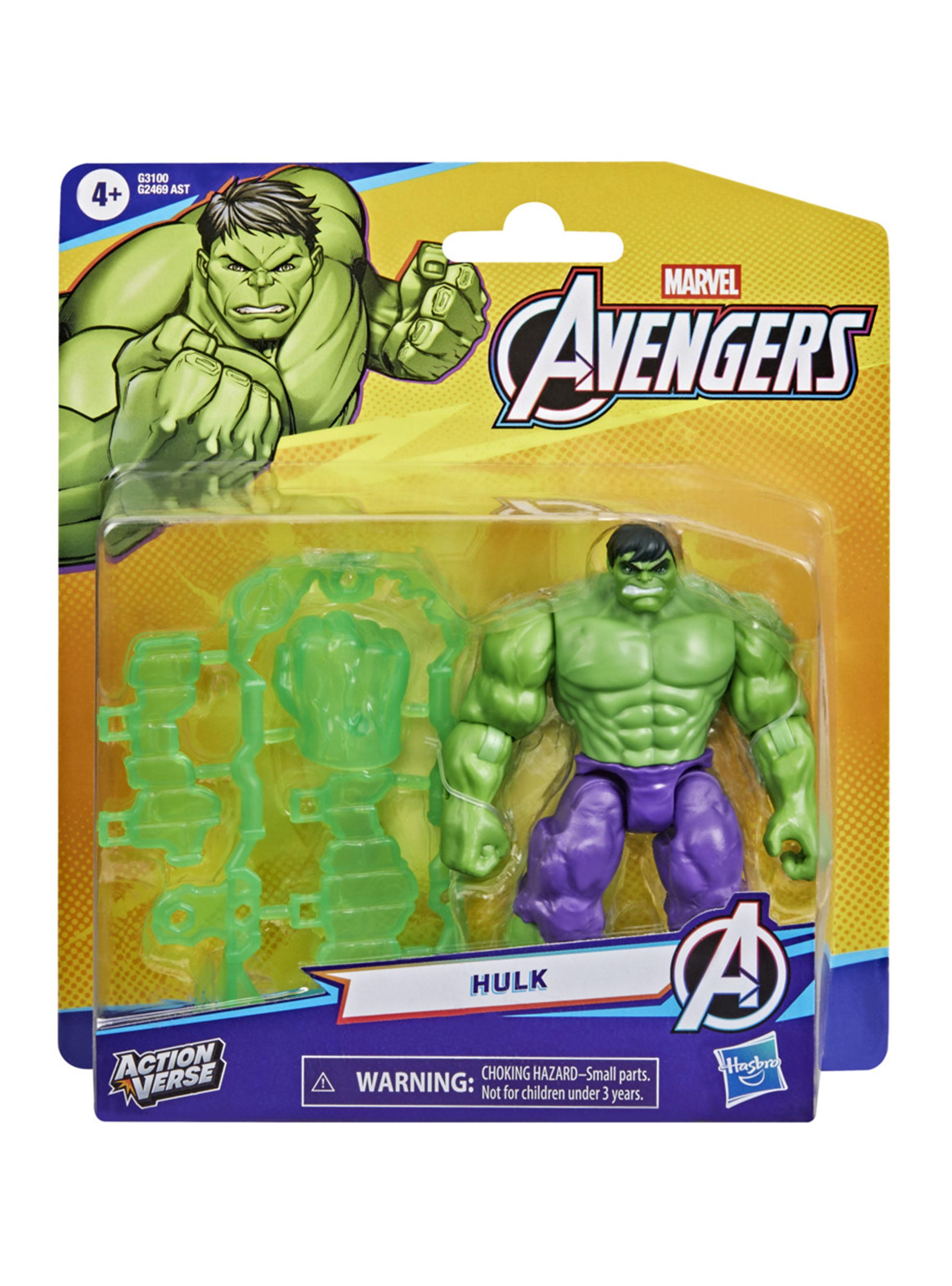 Figura de Acción Hulk Marvel Avengers ActionVerse-3