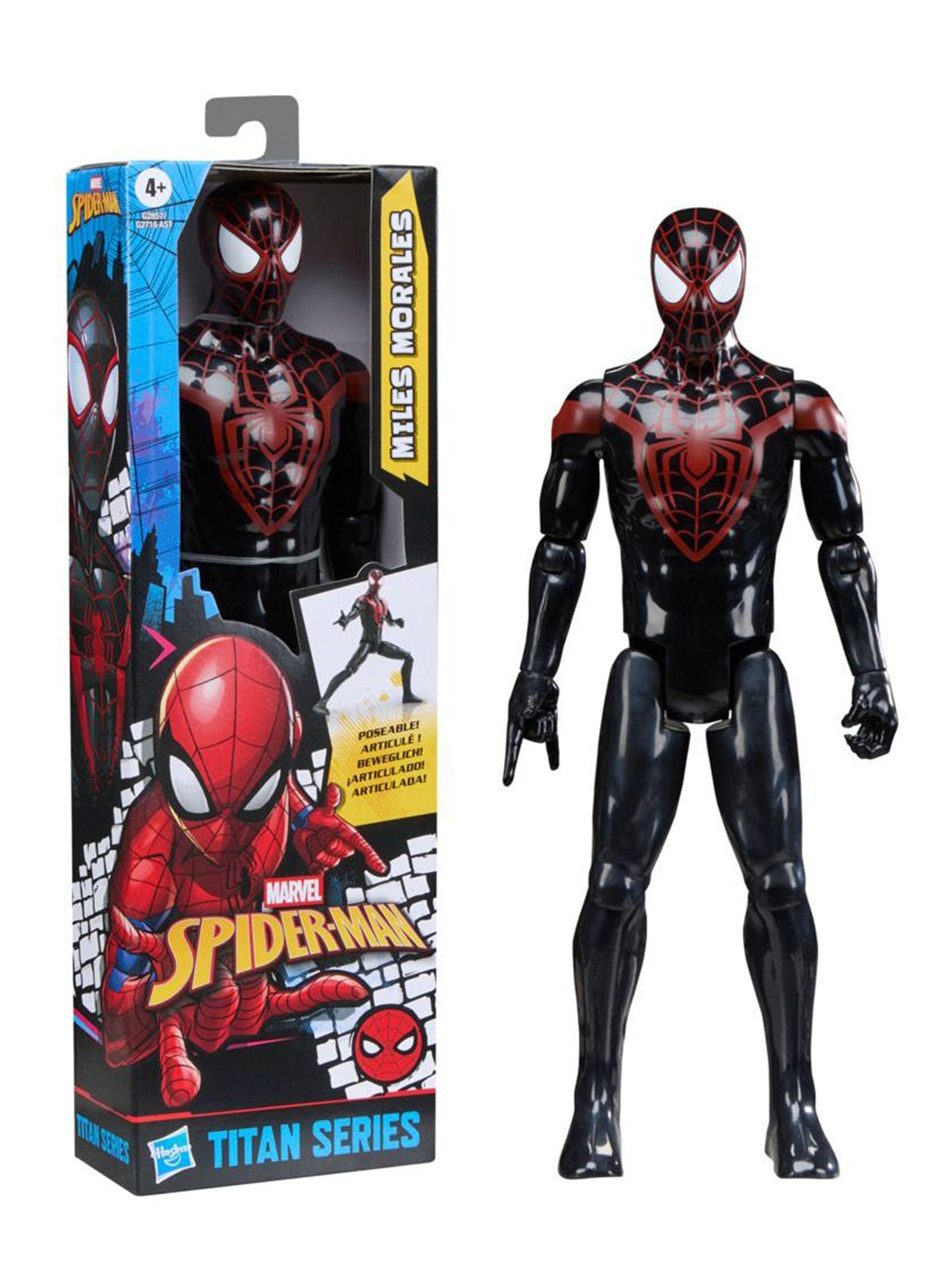 Figura de Acción Spider Man Titan Series Miles Morales-2