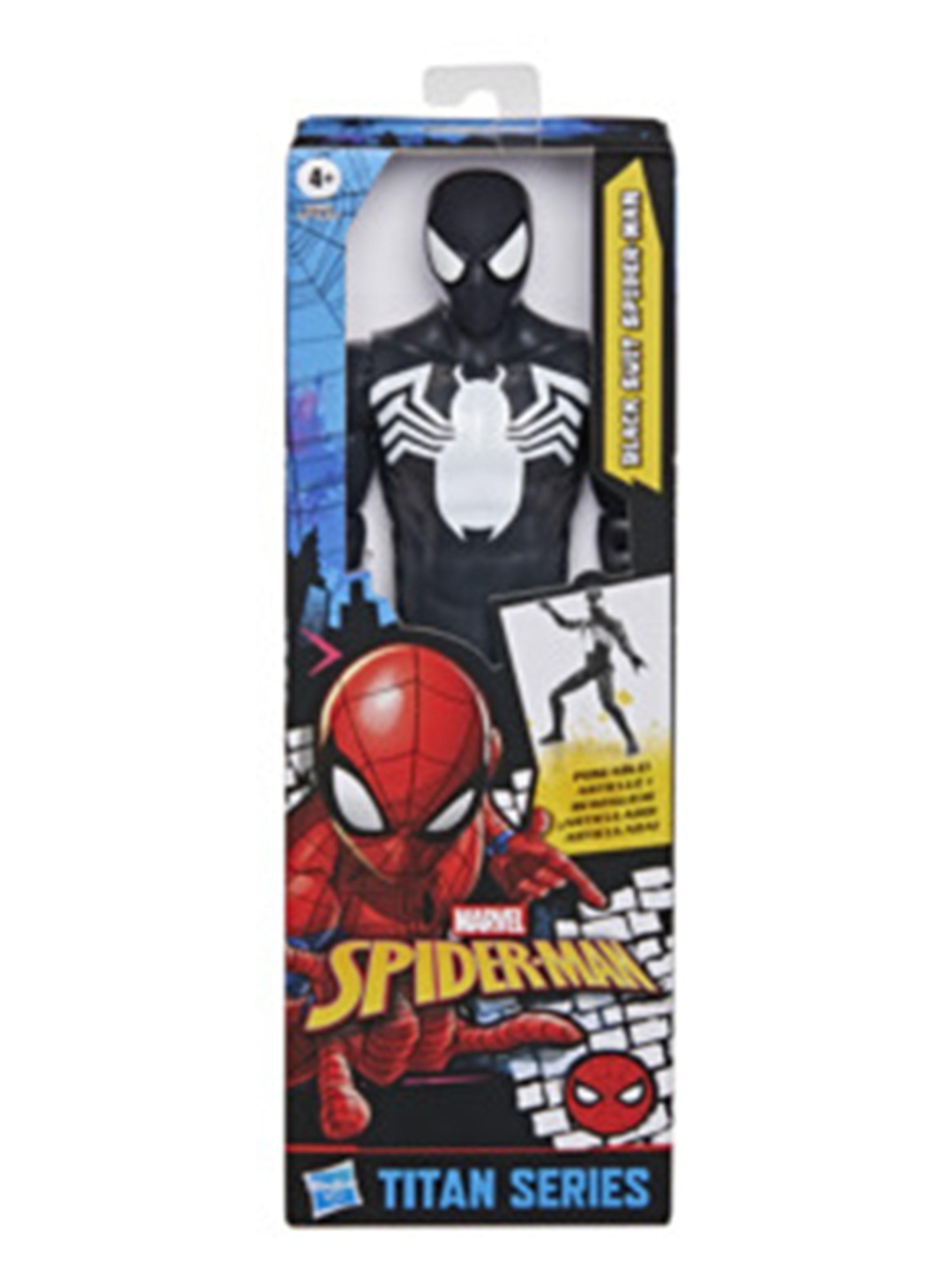 Figura de Acción Spider-Man Titan Series Traje Negro-2