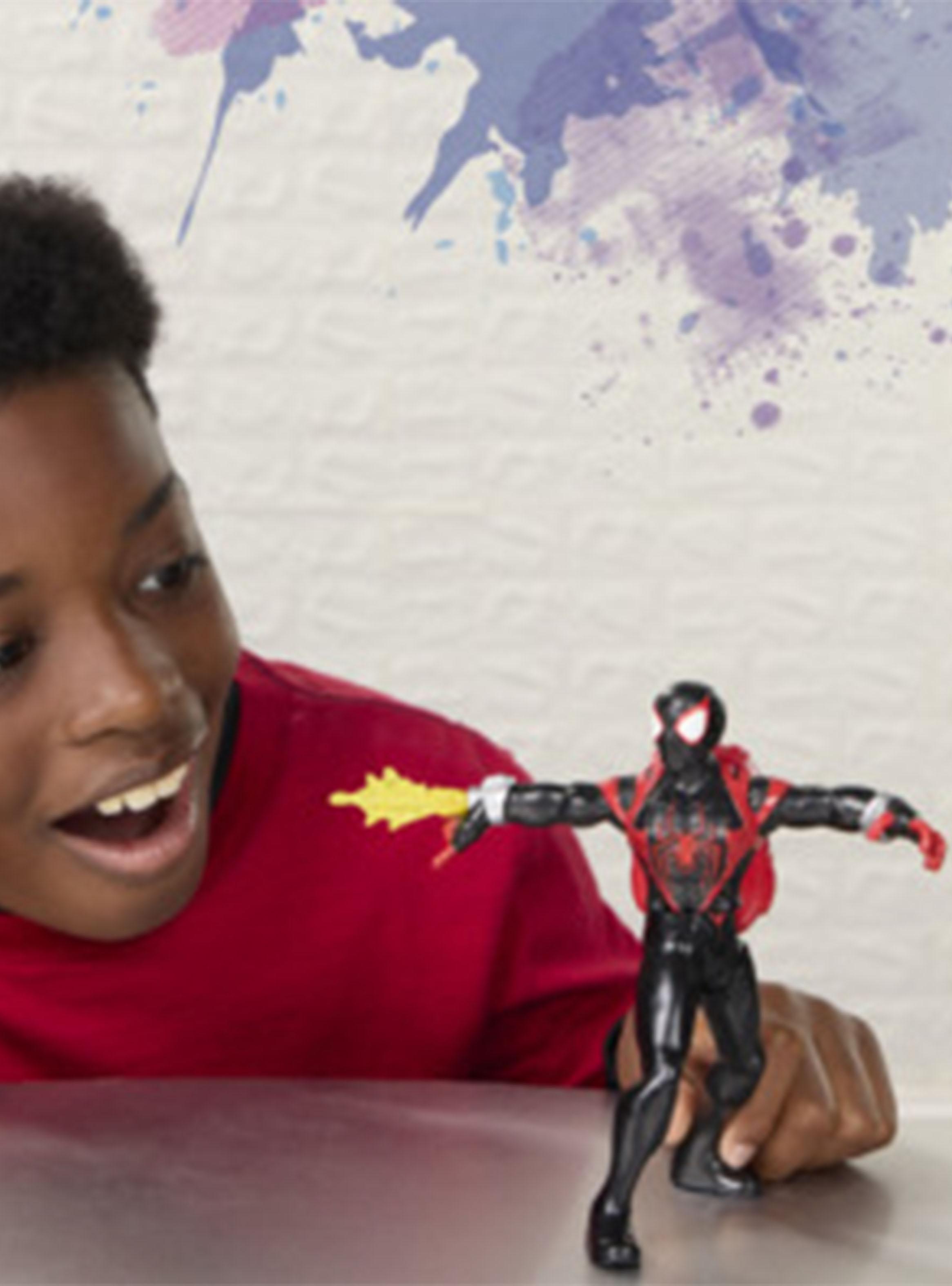 Figura de Acción Spider-Man Action FX Miles Morales-2