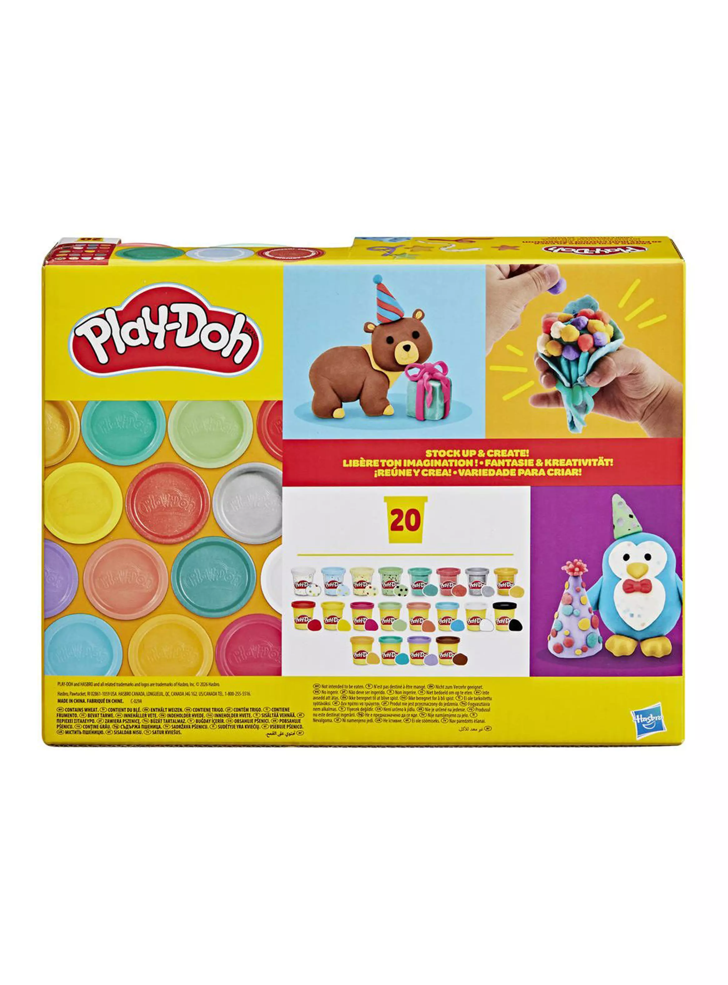 Masas y Plastilinas 20 Latas para Crear y Celebrar-3