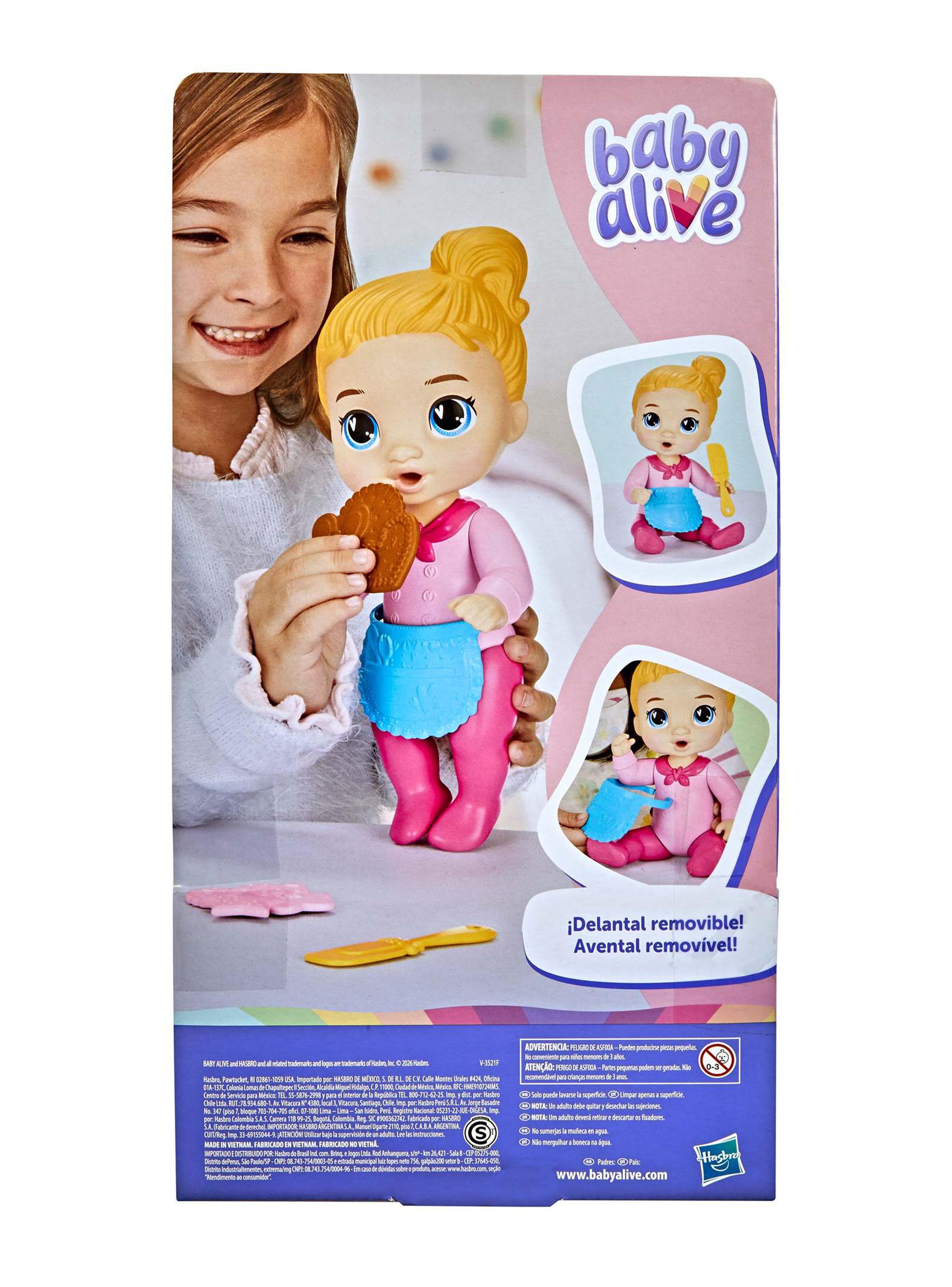 Muñeca Cabello Rubio Baby Baker-3