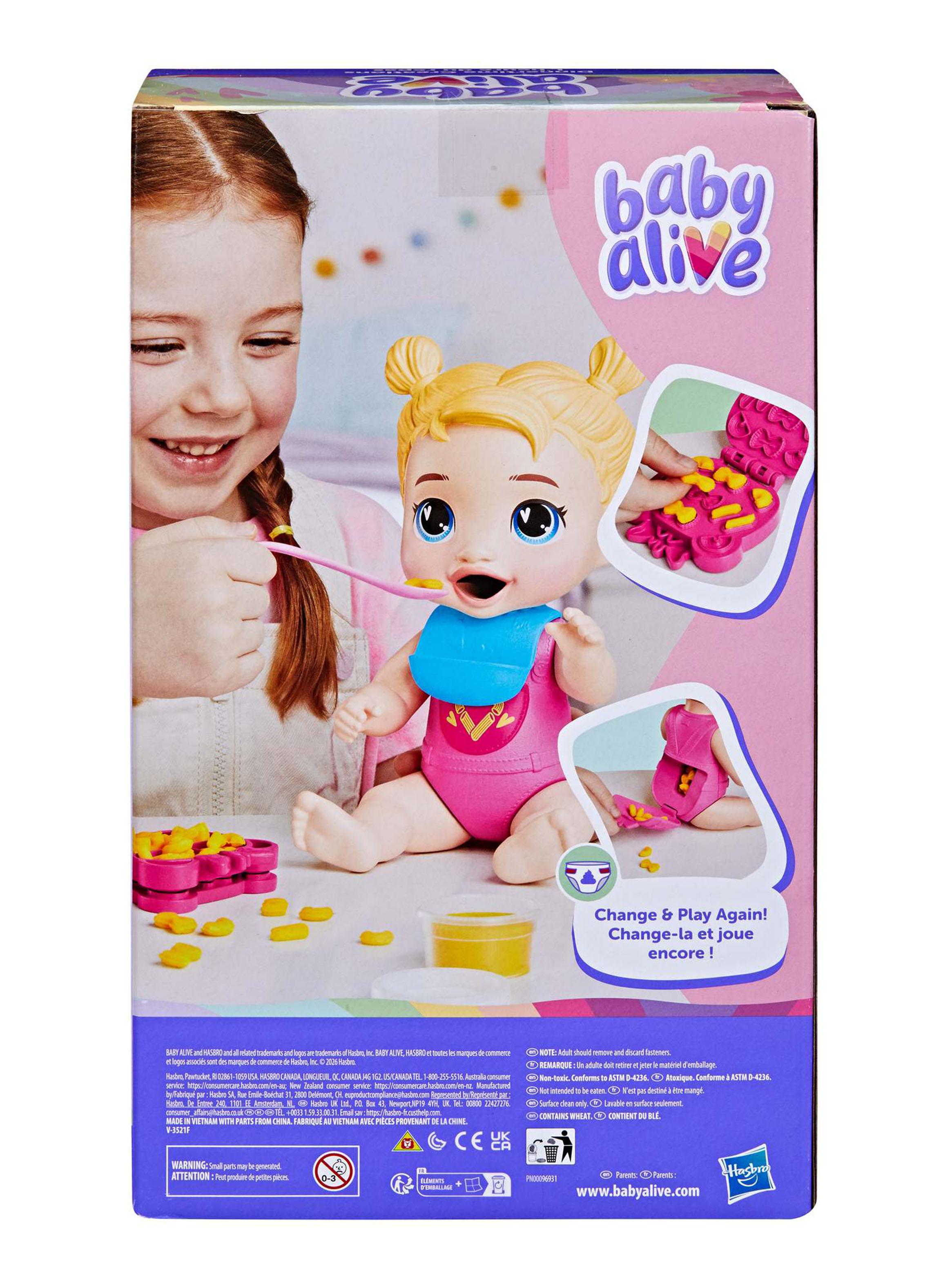 Muñeca Dinnertime Creations Cabello Rubio-4