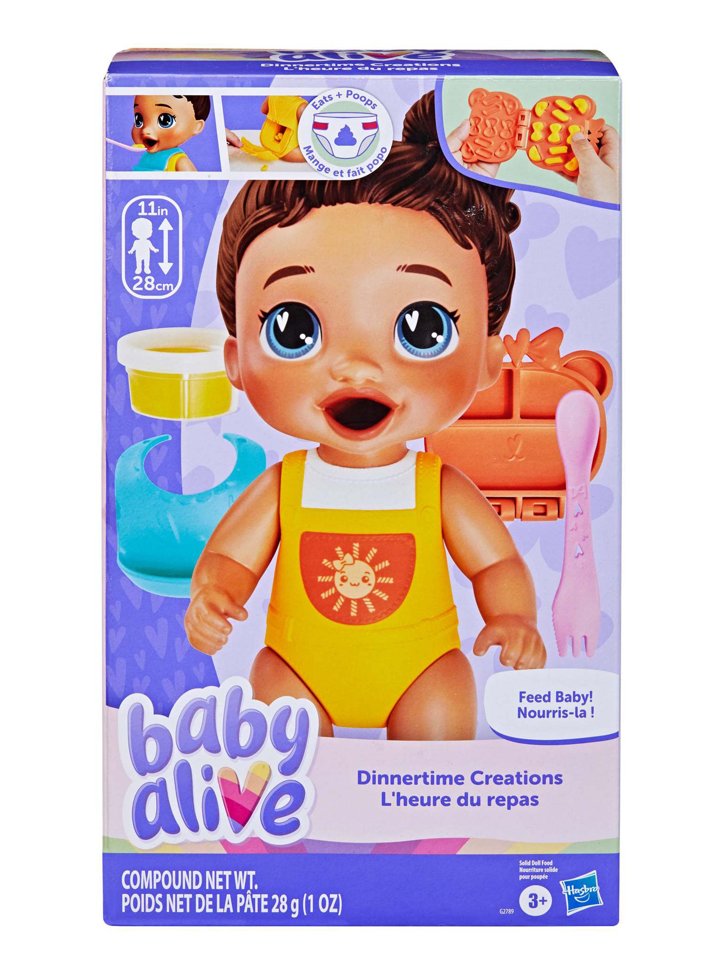 Muñeca Dinnertime Creations Cabello Castaño-3