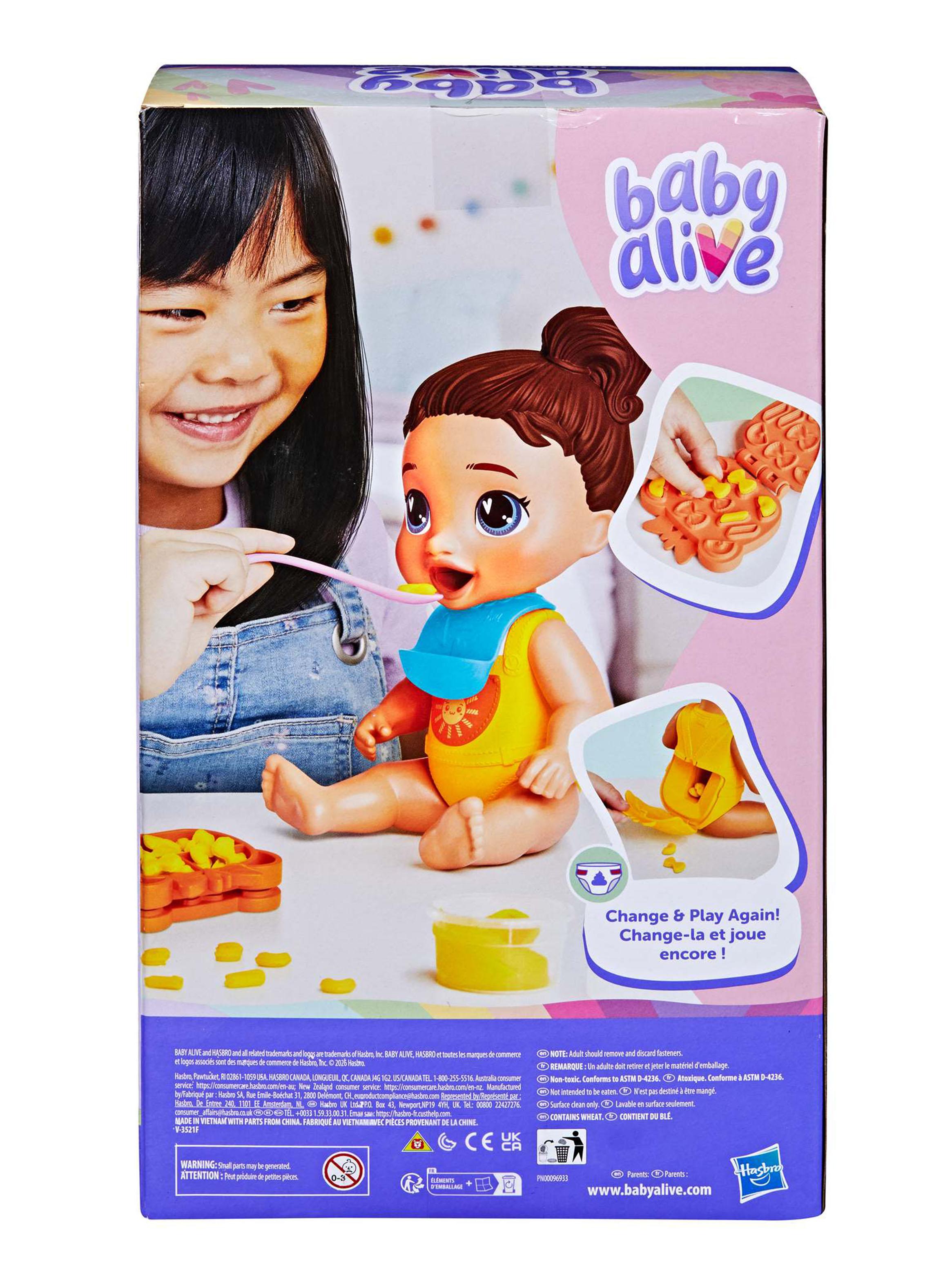 Muñeca Dinnertime Creations Cabello Castaño-4