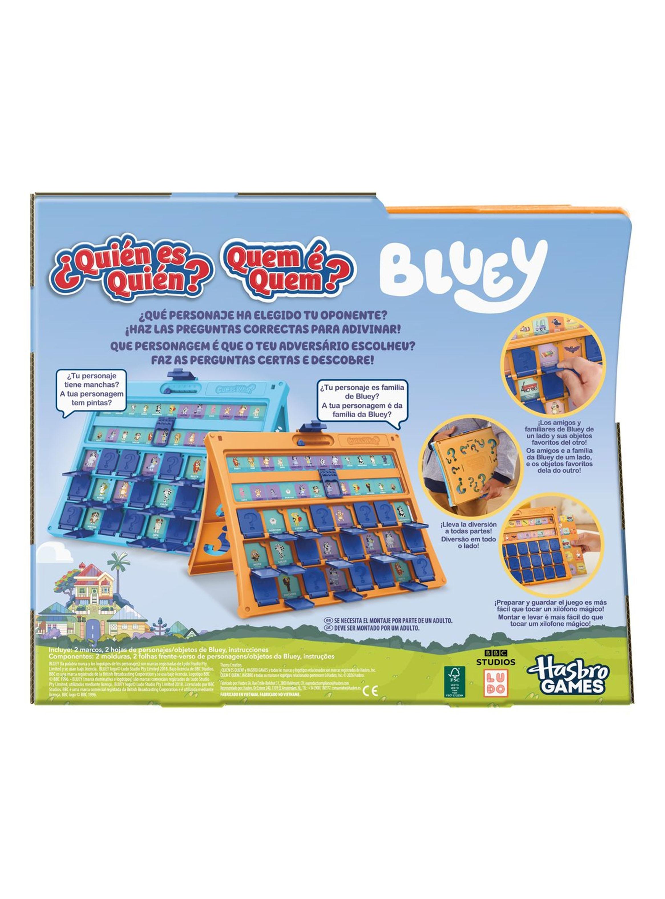 Juego de Mesa ¿Quién es Quién? Bluey-3