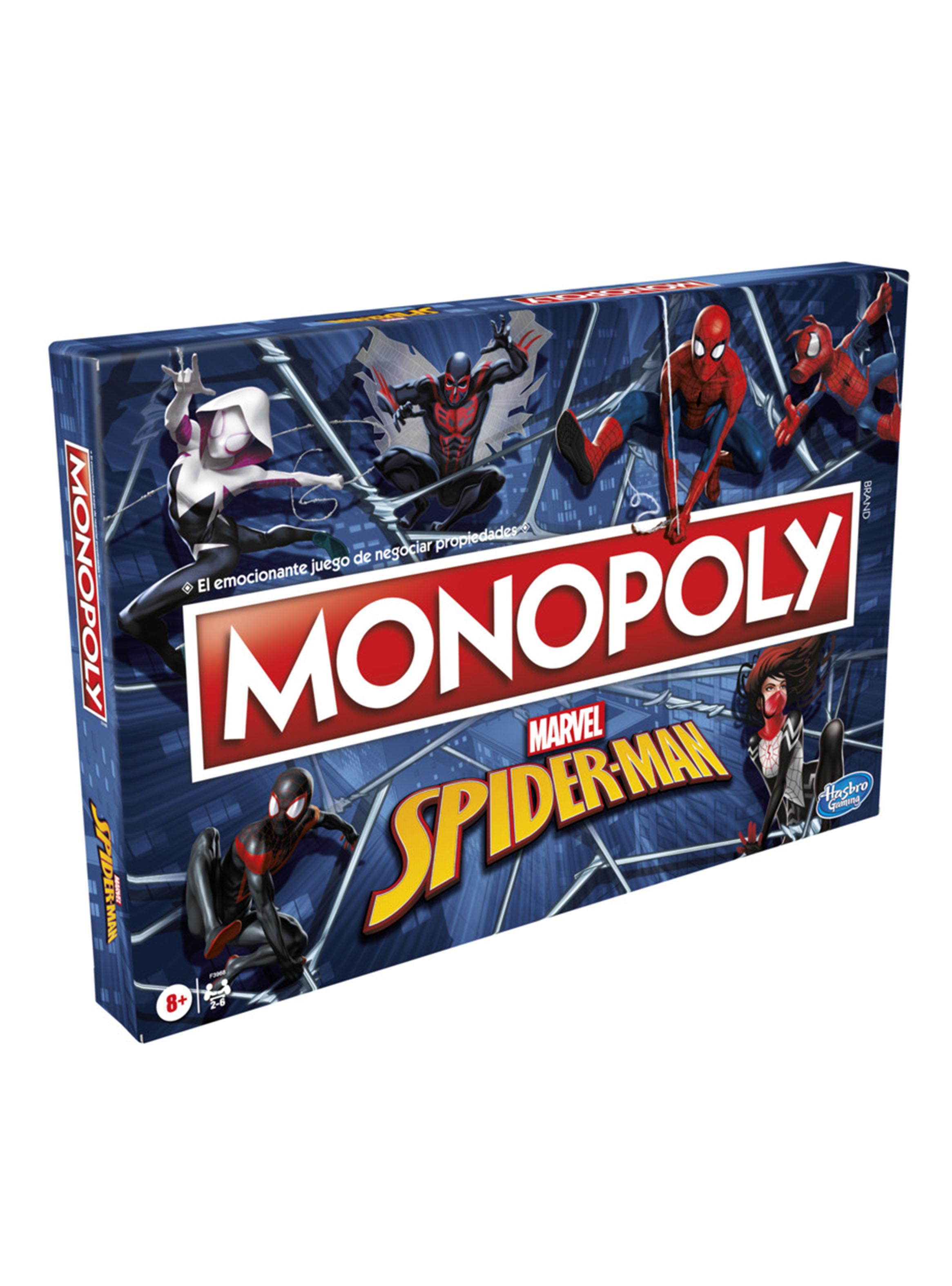 Juego de Mesa Infantil Monopoly Spiderman-3