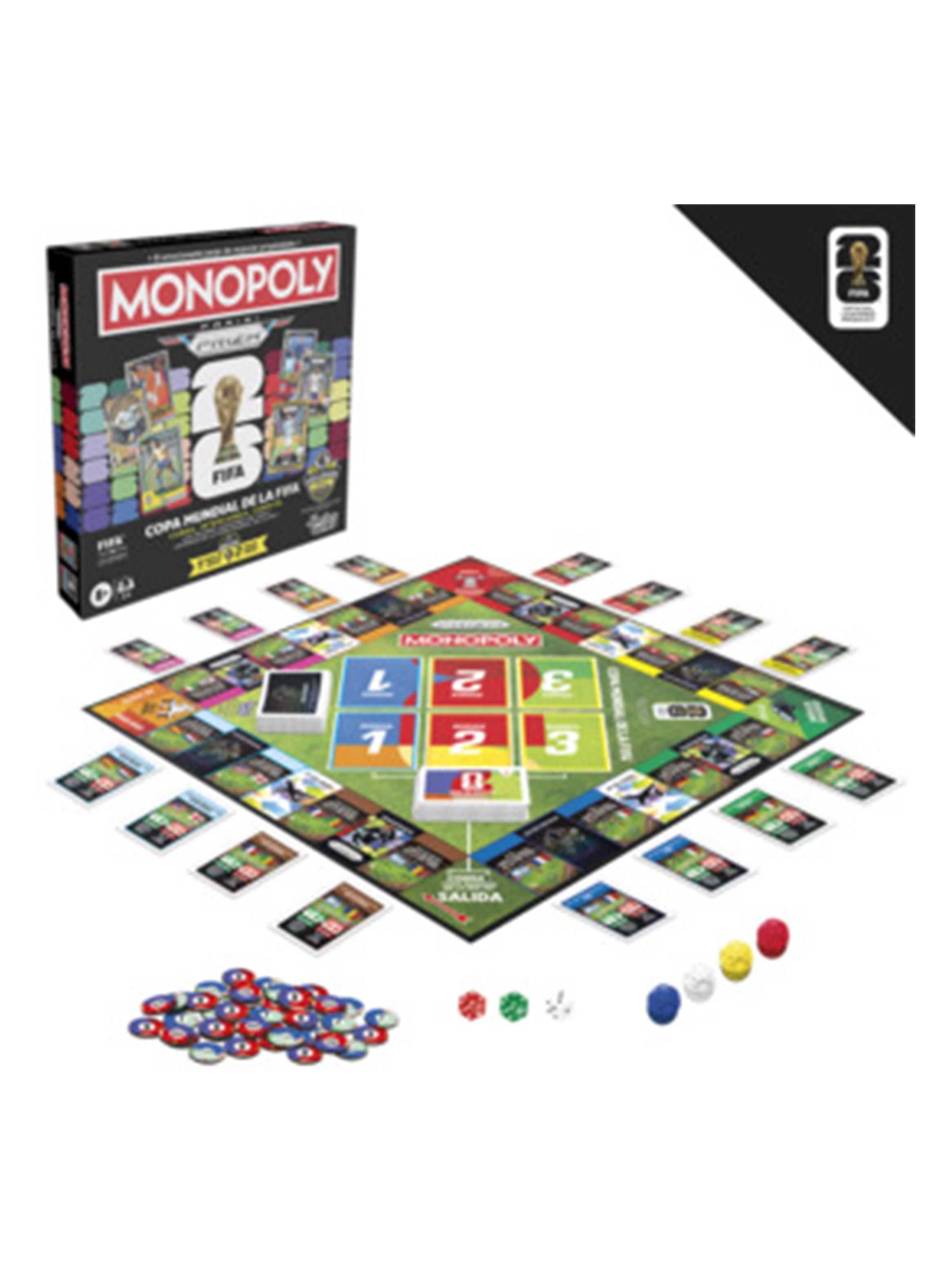 Juego de Mesa Monopoly Panini Prizm: Copa Mundial de la FIFA-1