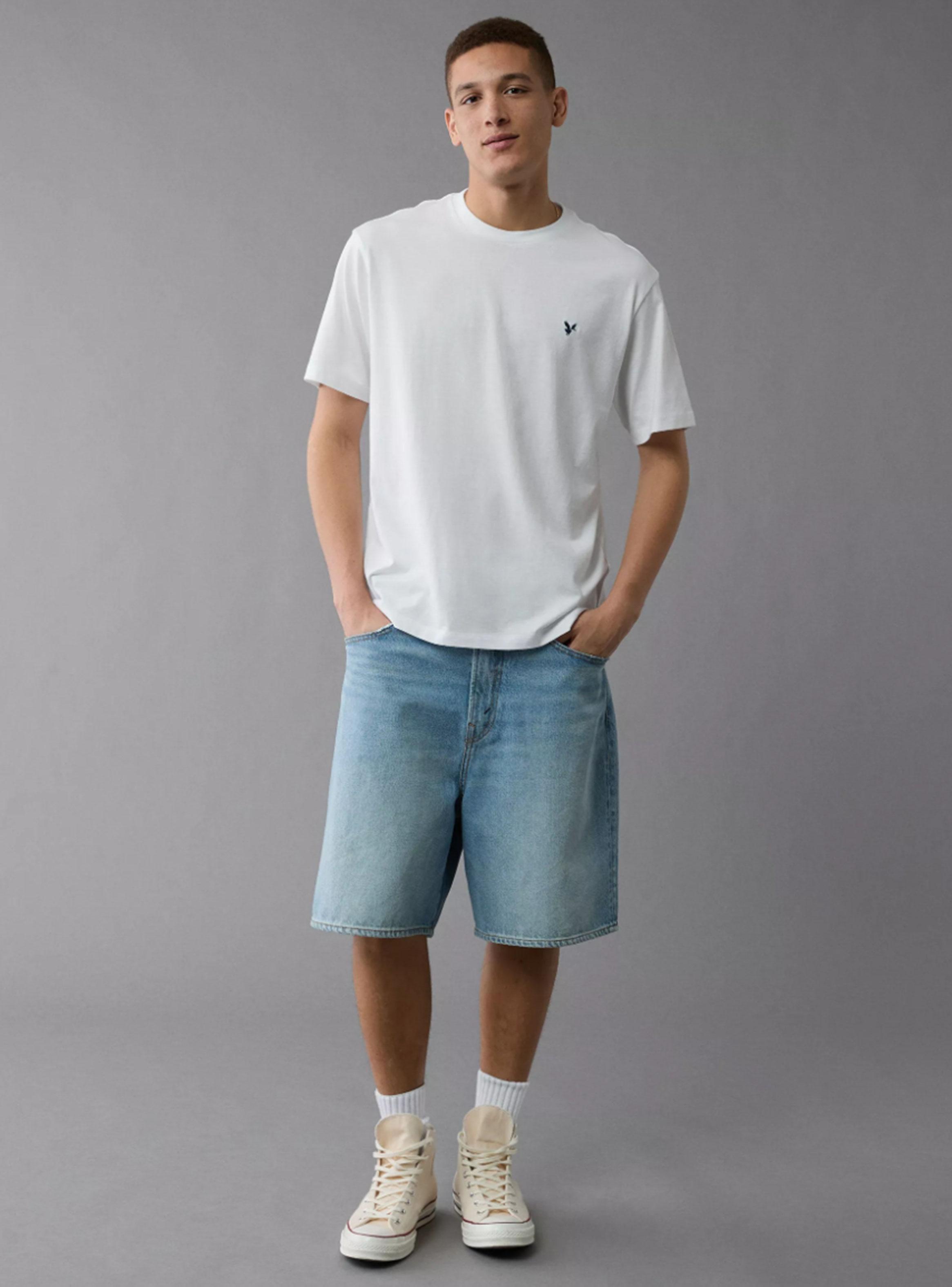 Polera Básica Algodón Suave AE Logo Bordado-2