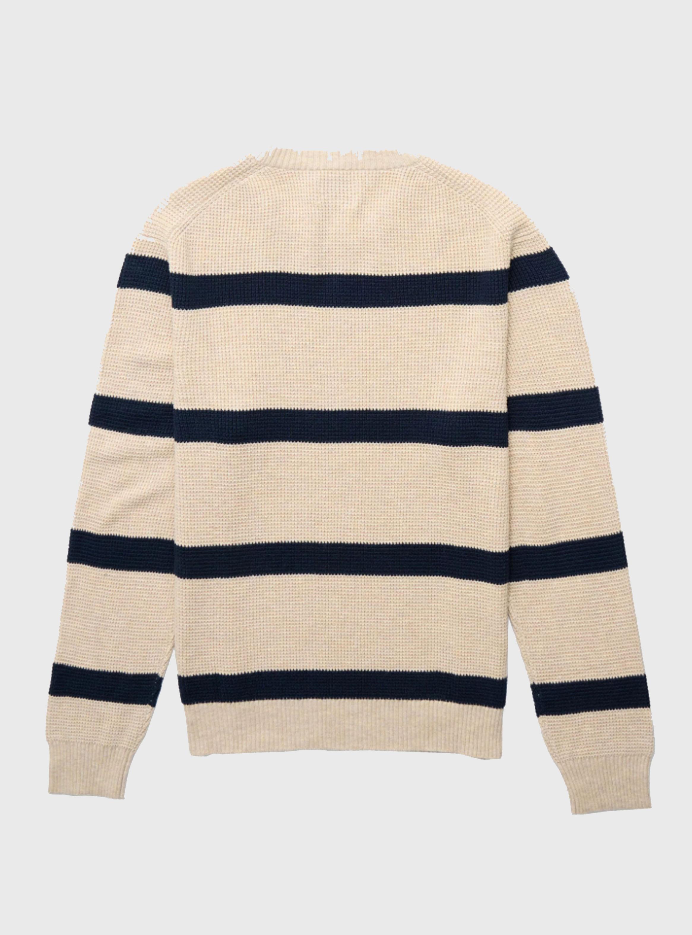 Sweater AE Cuello Redondo Textura Waffle-3