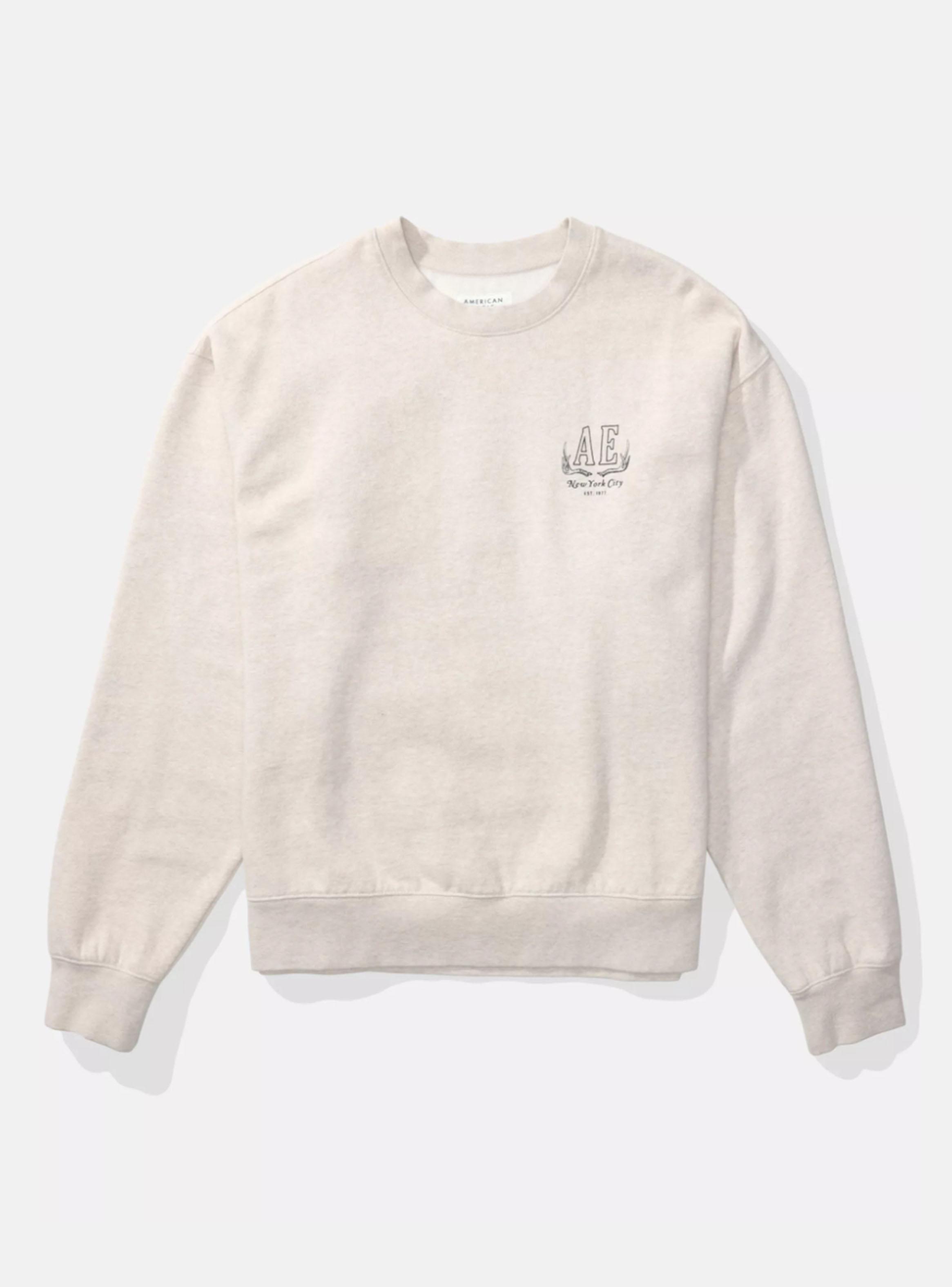 Polerón Crewneck AE Logo NYC-2