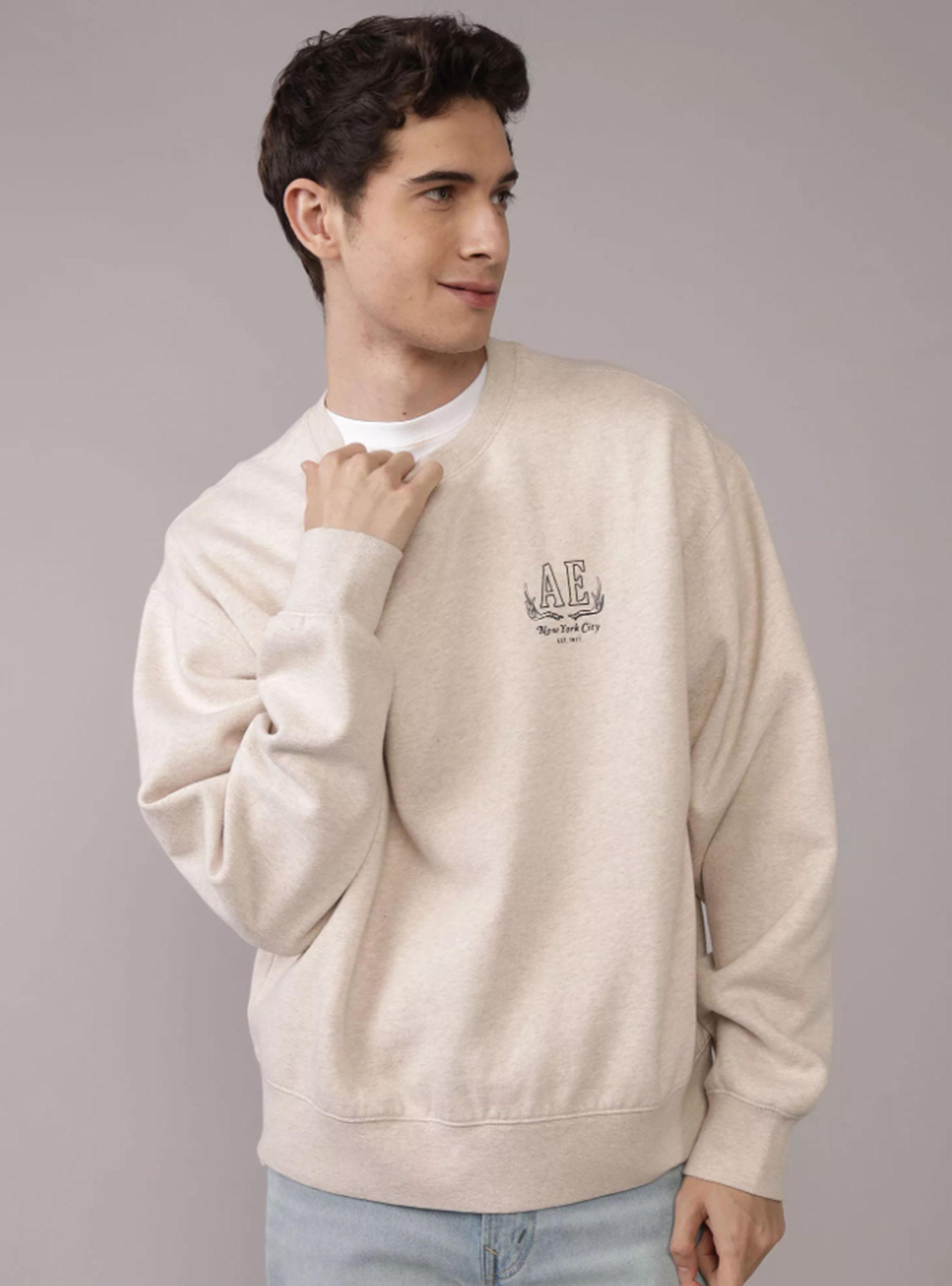 Polerón Crewneck AE Logo NYC-0
