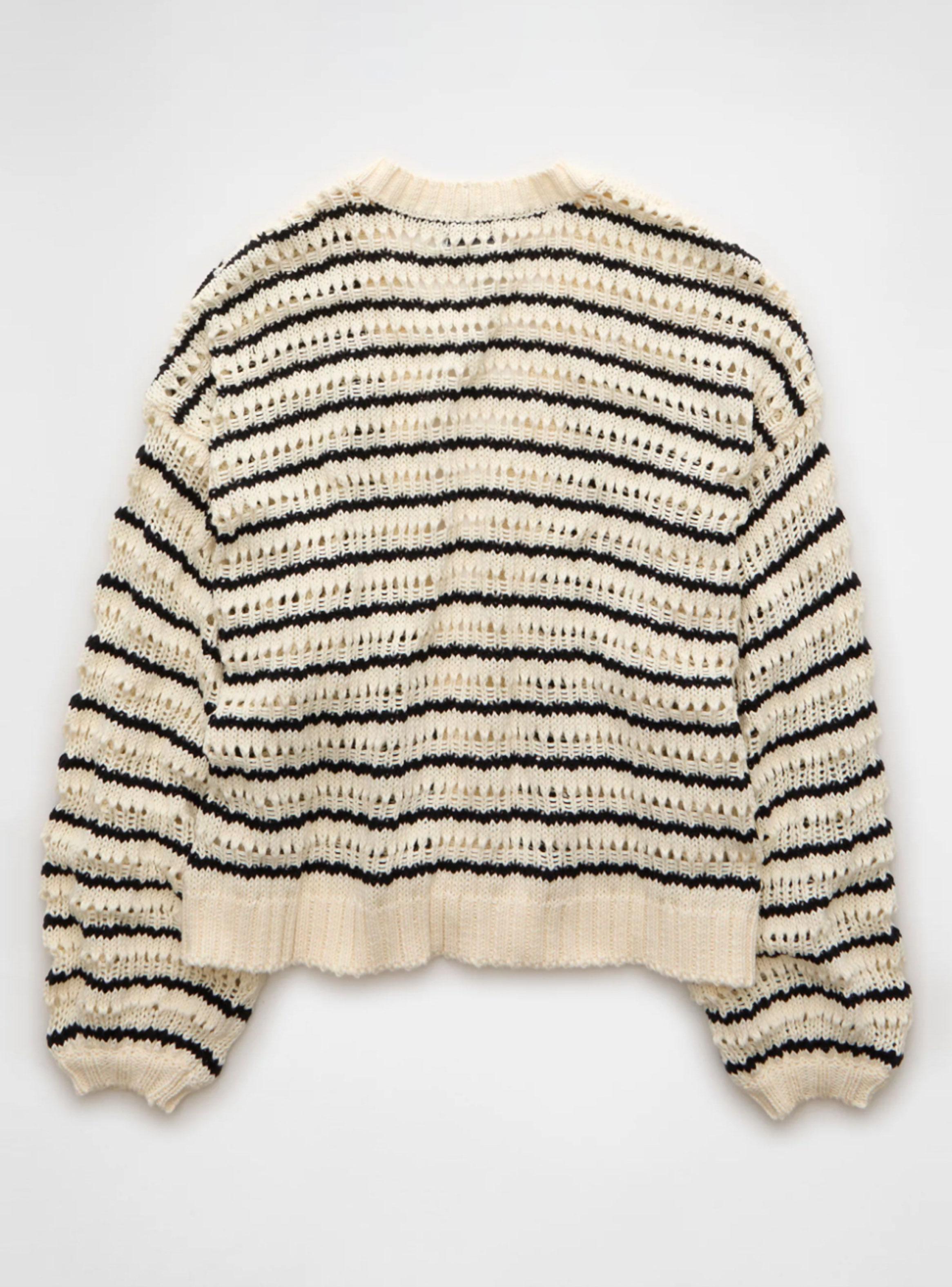Sweater Tejido Ae Abierto-5