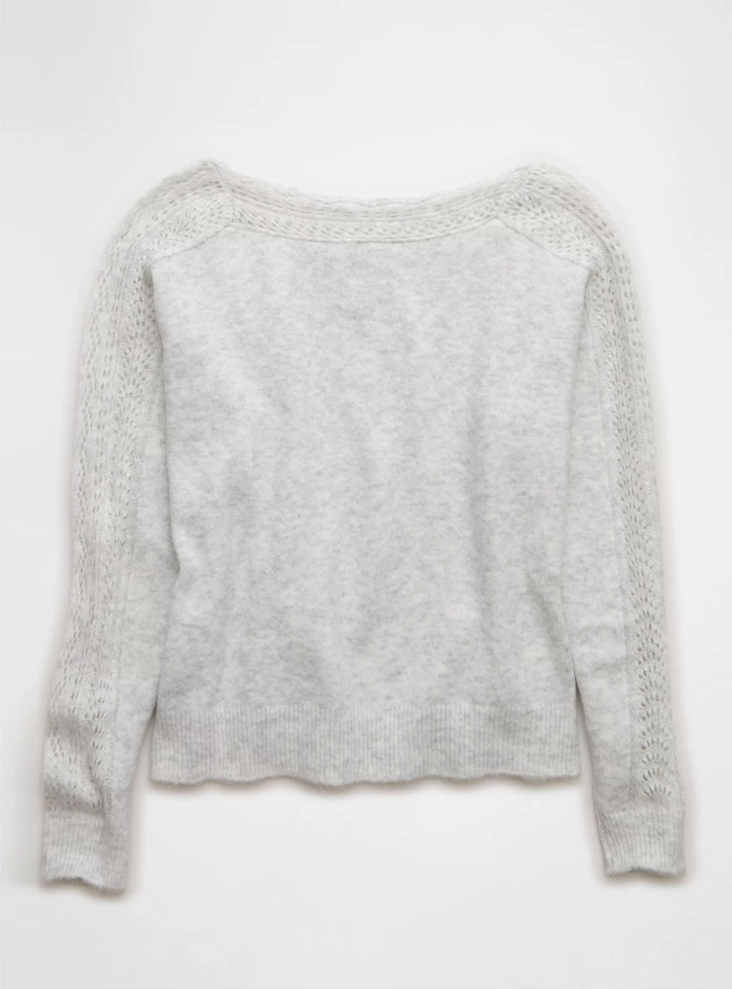 Sweater Ae Whoa So Soft con Encaje-3