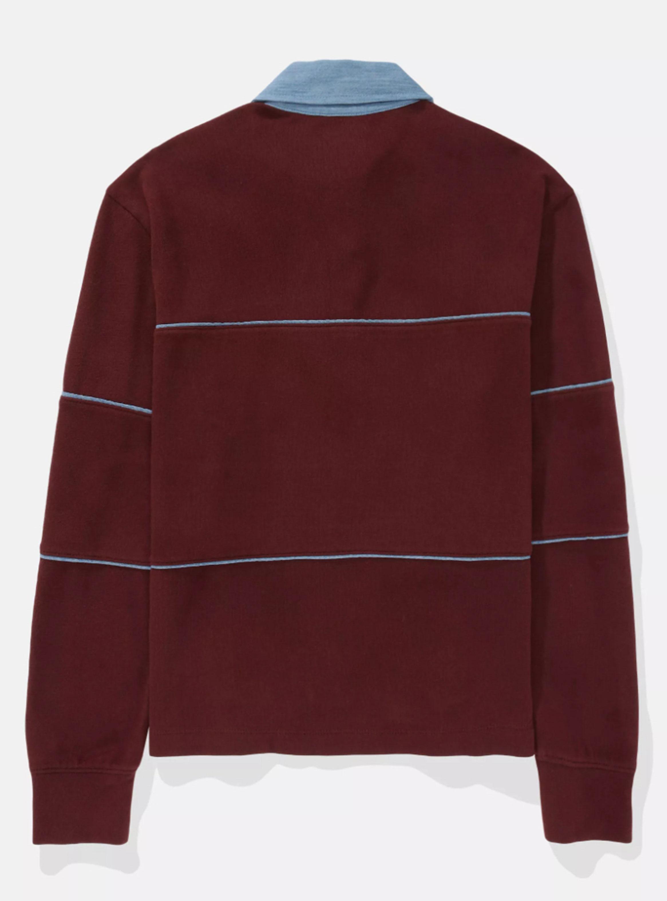 Polera Manga Larga Ae con Cuello Polo-3