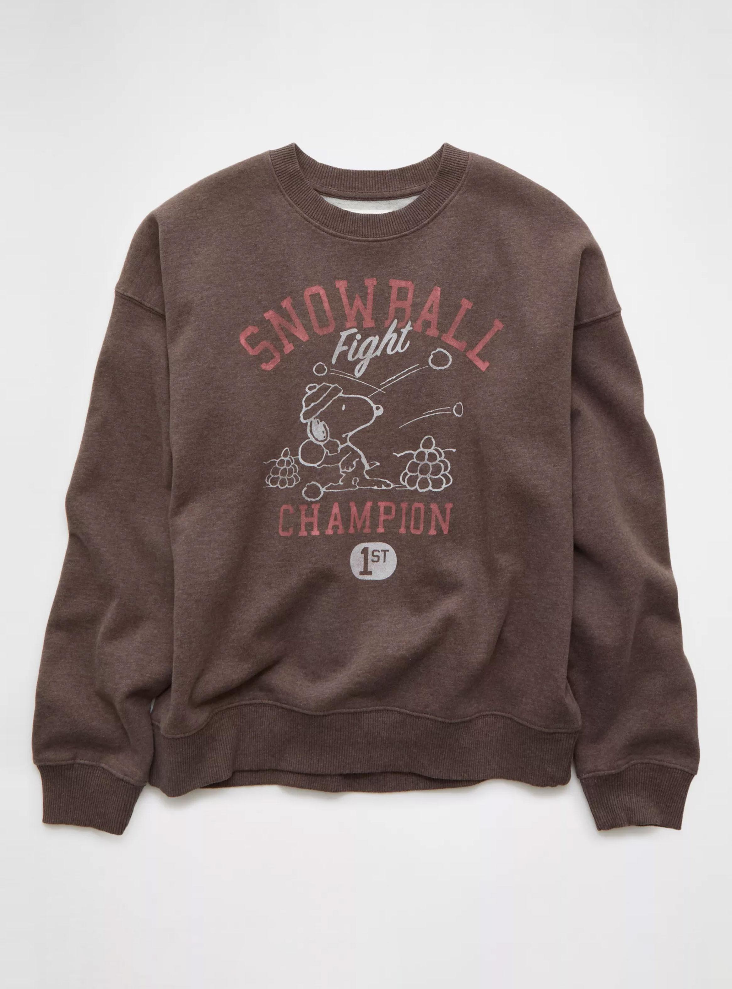 Polerón Ae Crew Neck Snoopy-3