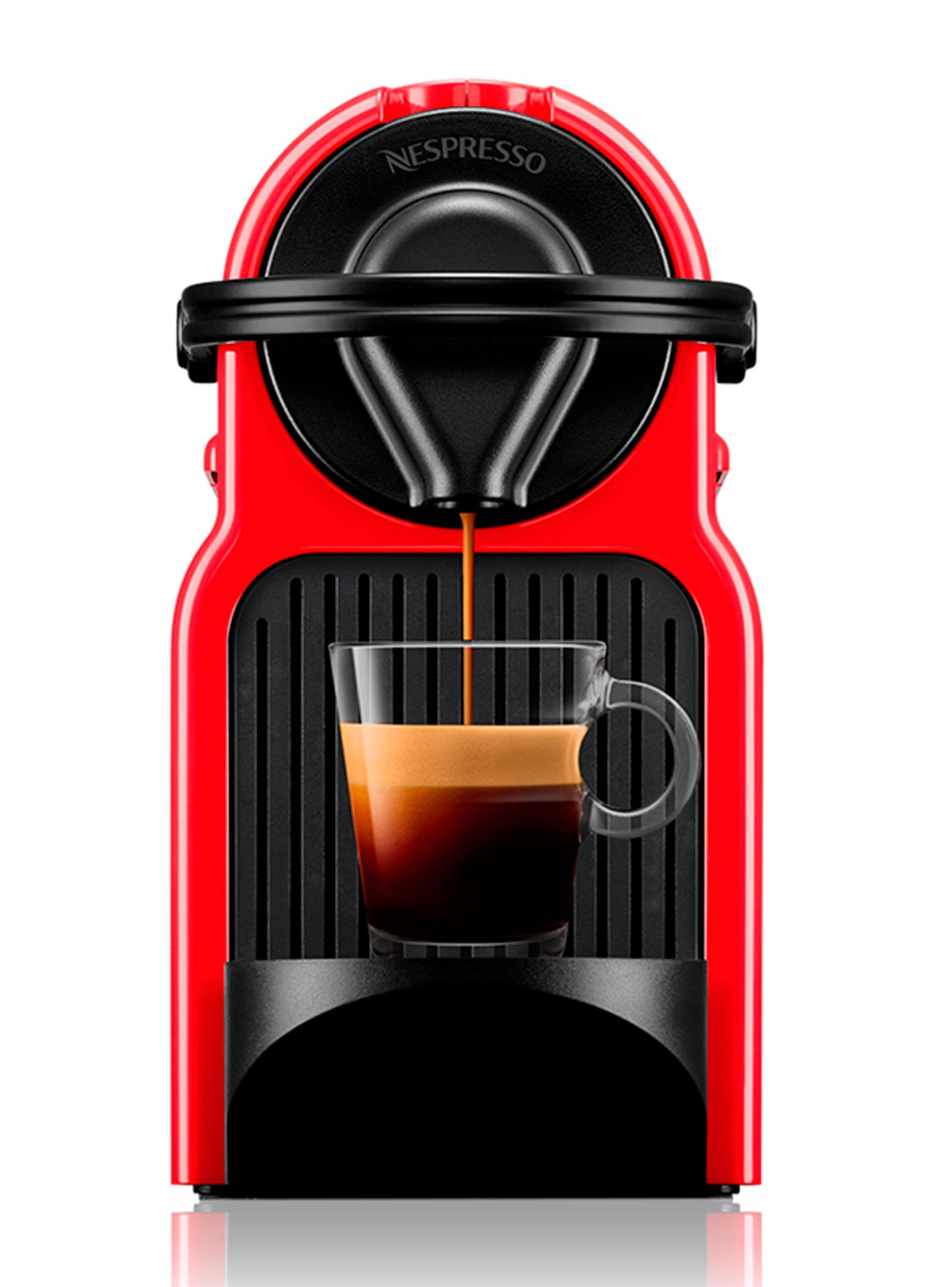 Cafetera de Cápsulas Inissia Roja + Espumador de Leche Aeroccino 3-3
