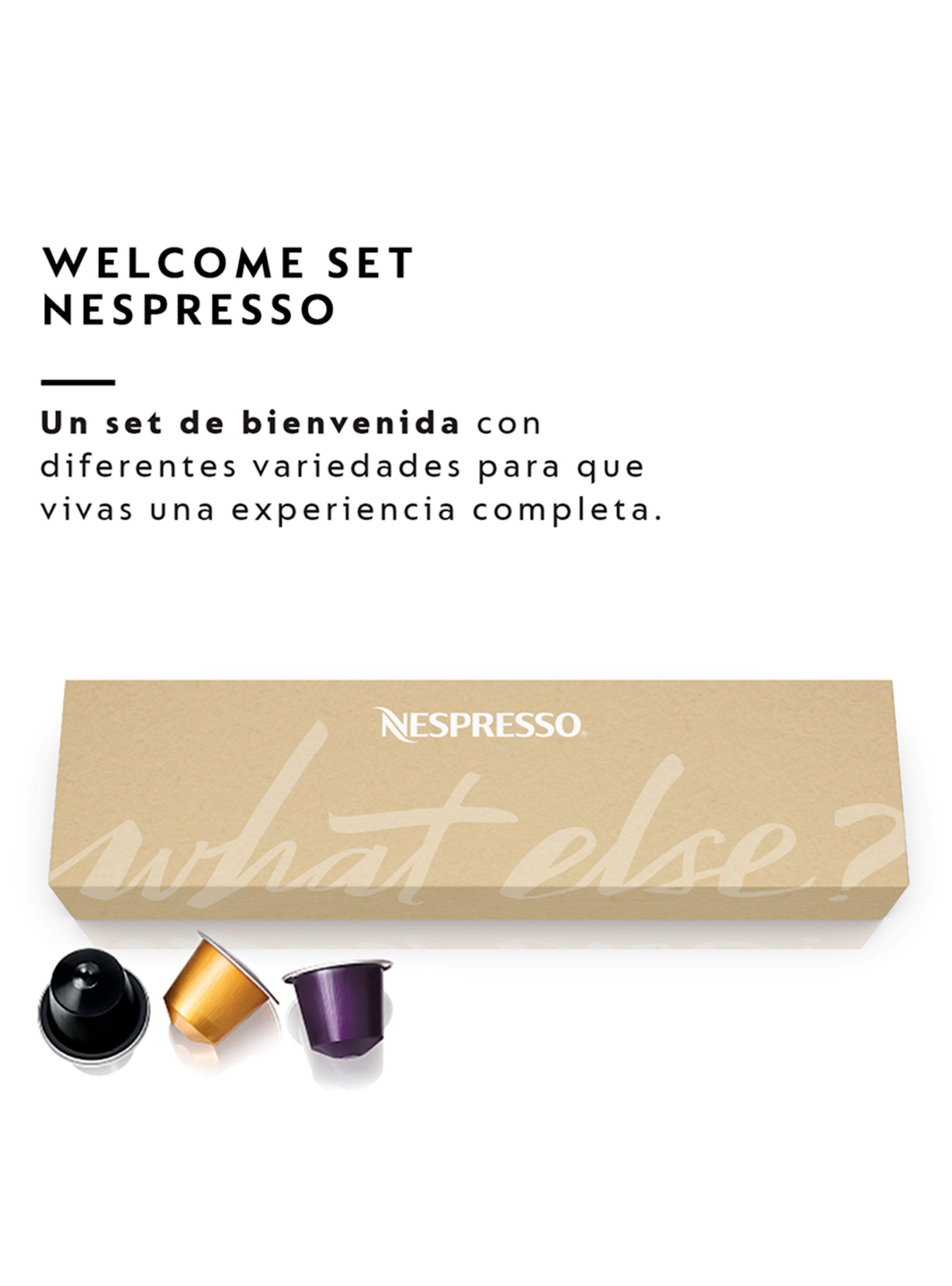 Cafetera de Cápsulas Inissia Blanca + Espumador de Leche Aeroccino 3-8