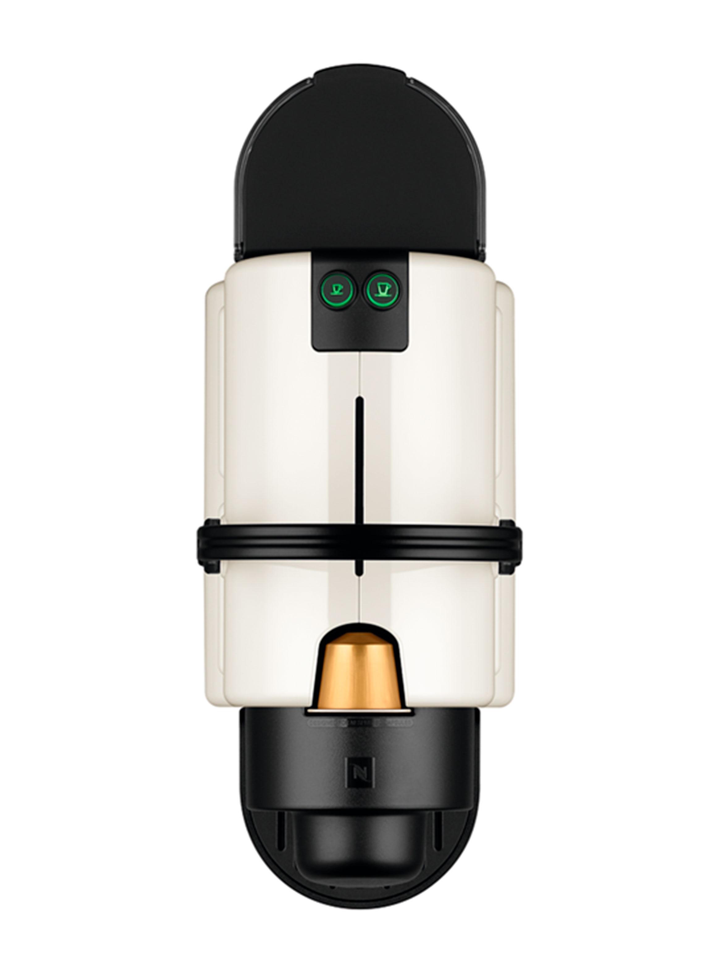 Cafetera de Cápsulas Inissia Blanca + Espumador de Leche Aeroccino 3-4