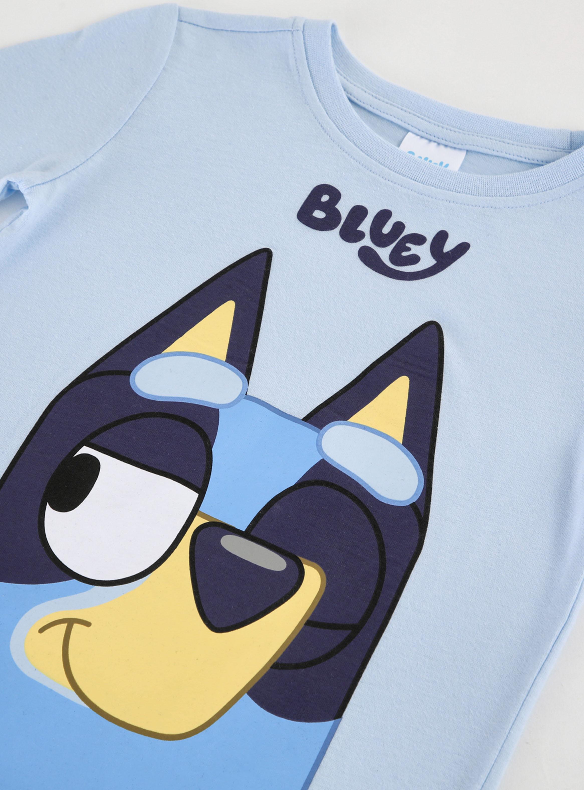 Pijama Toddlero Personaje Bluey Rayas-2