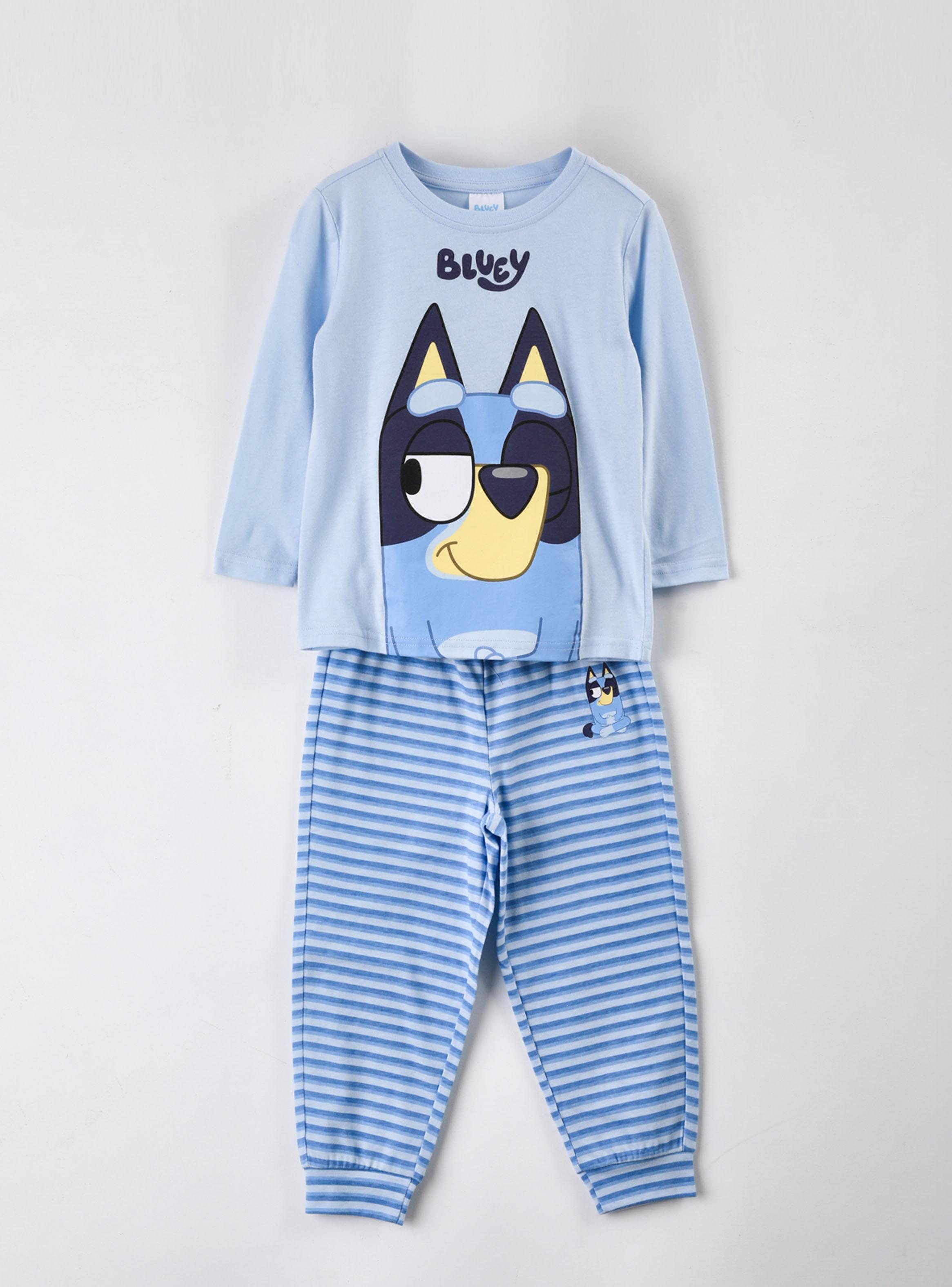 Pijama Toddlero Personaje Bluey Rayas-0