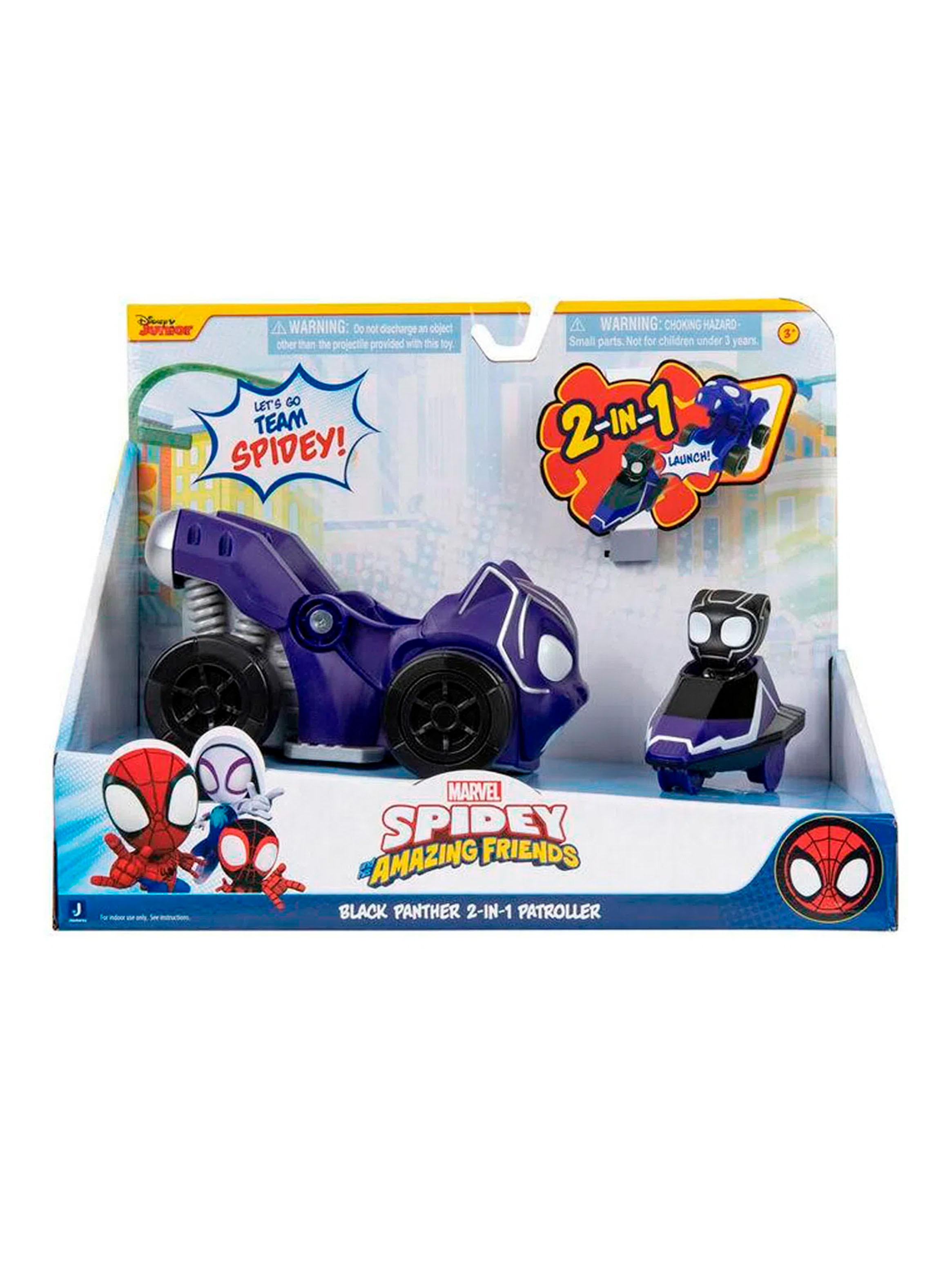 Vehículo Black Panther 2 en 1-2