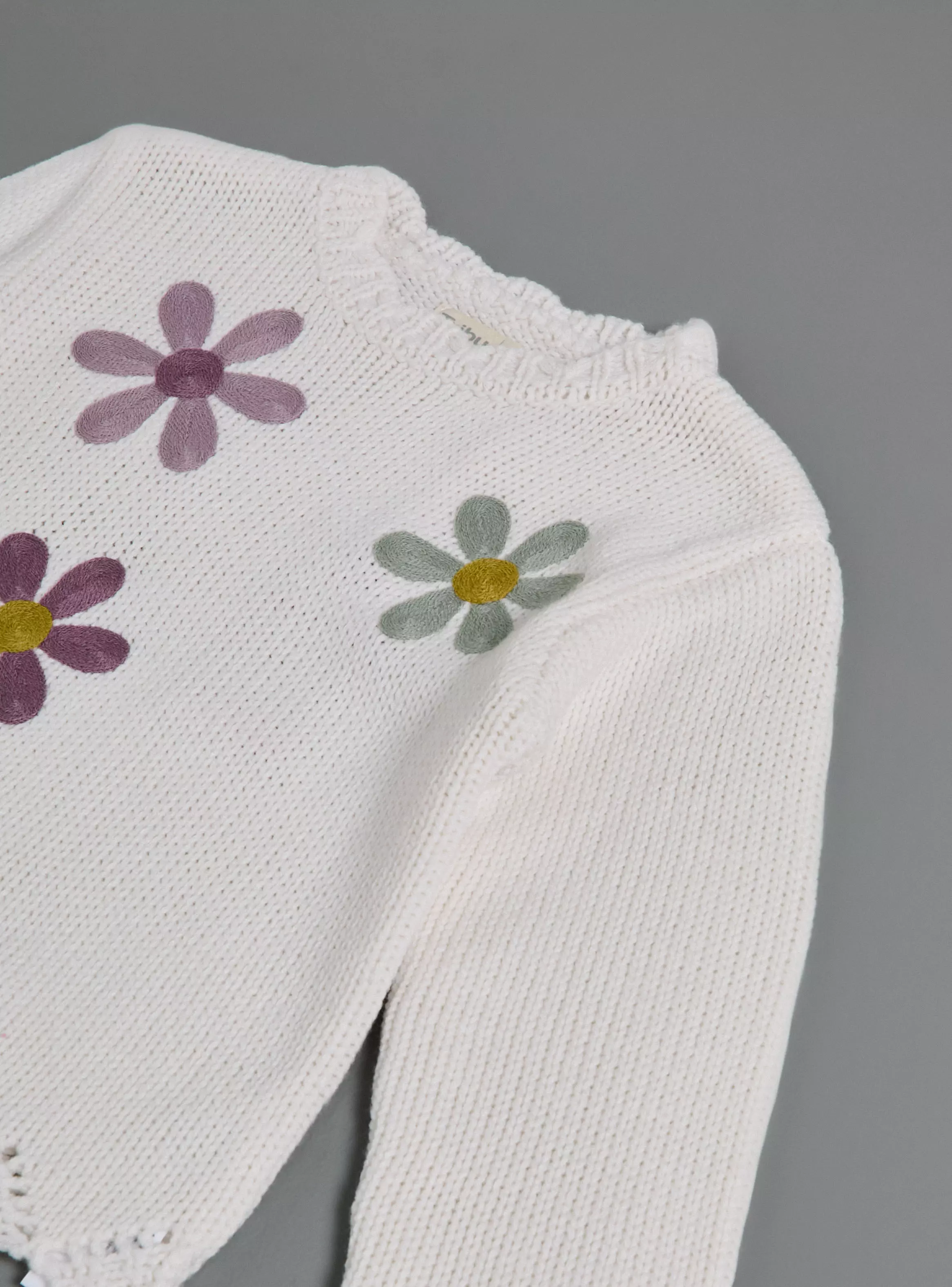 Sweater Diseño Flores Color-3