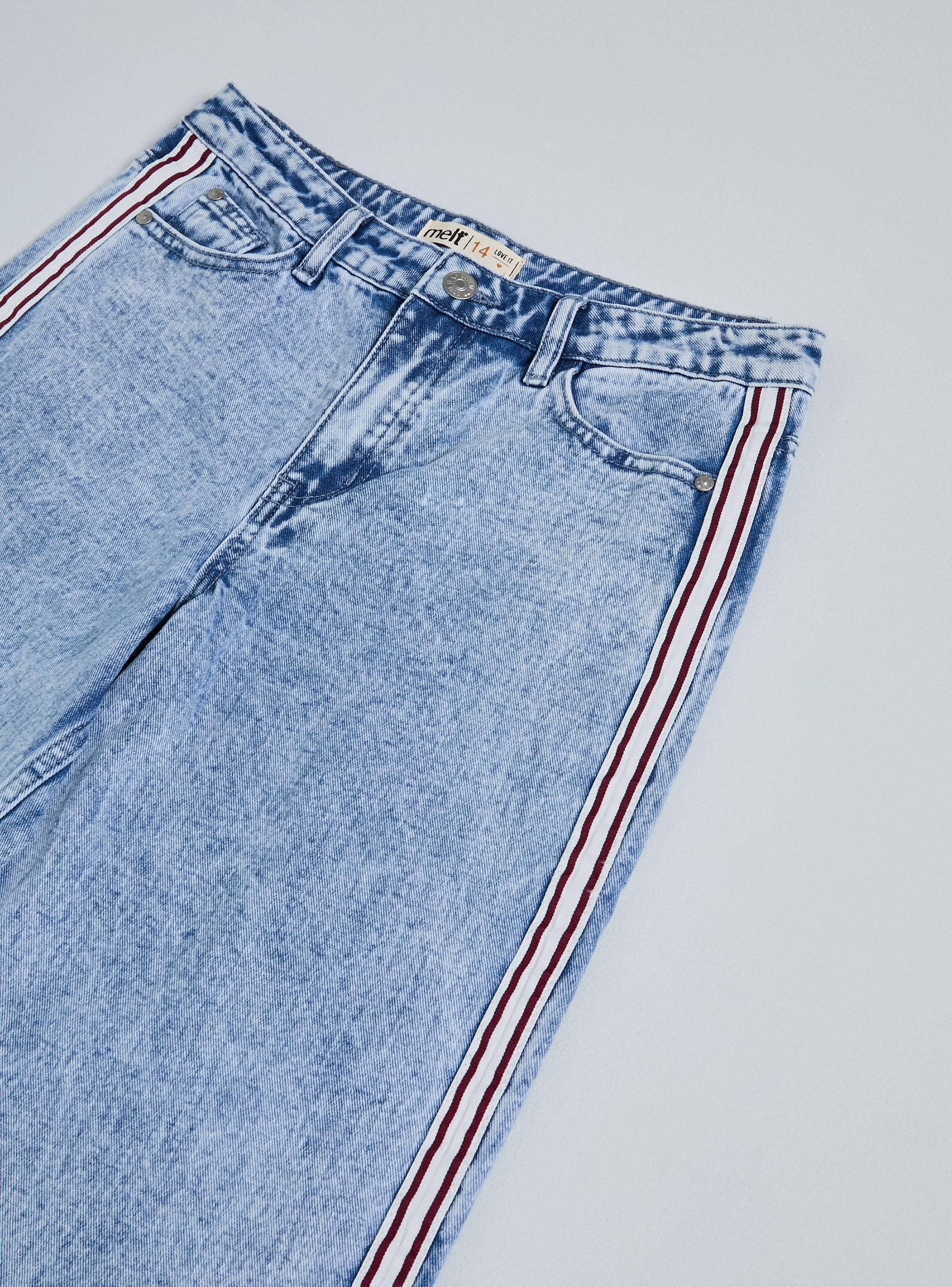 Jeans Collage con Cinta Lateral-3