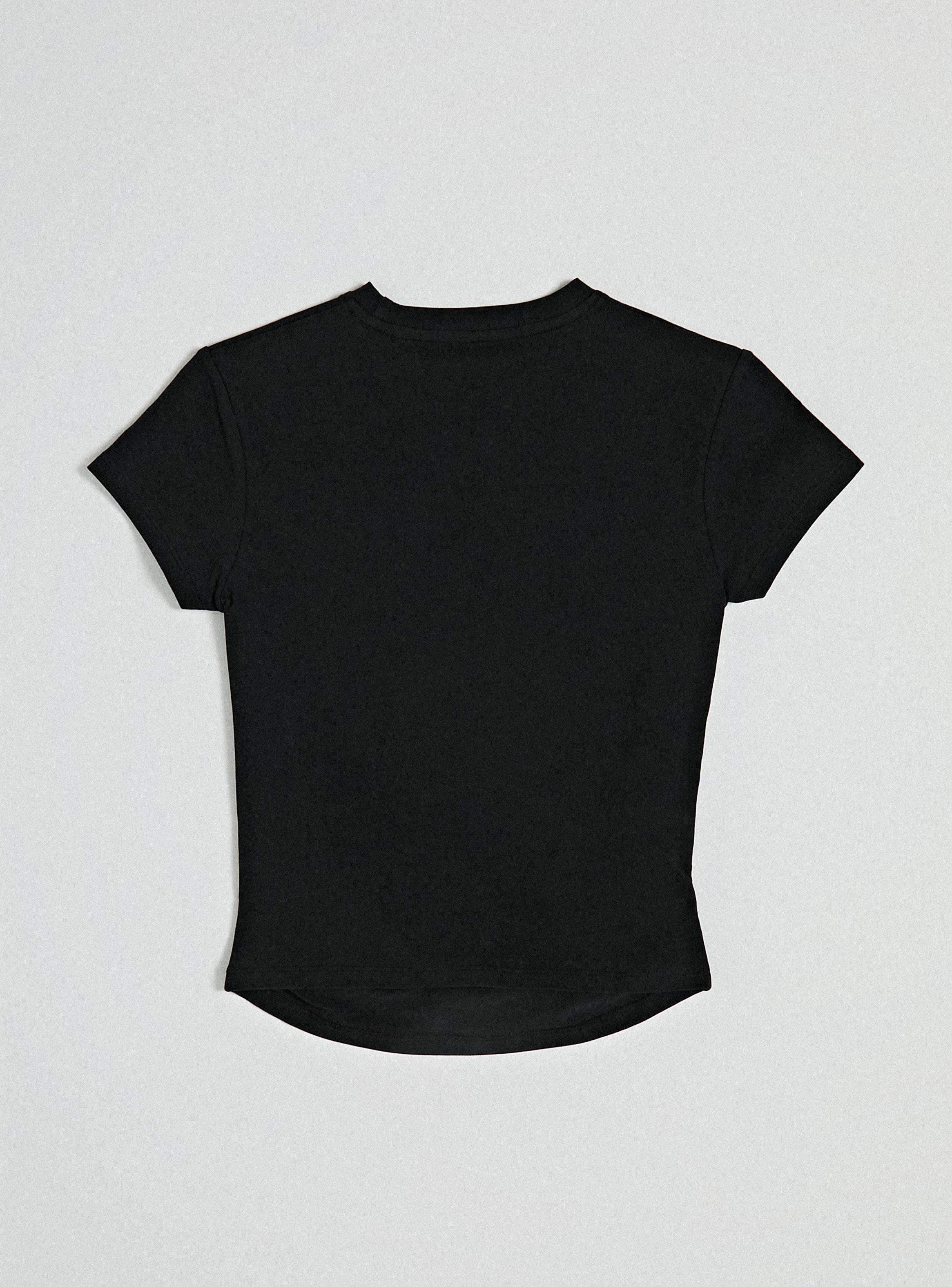 Polera Detalle Mini Tachas con Recogido-2