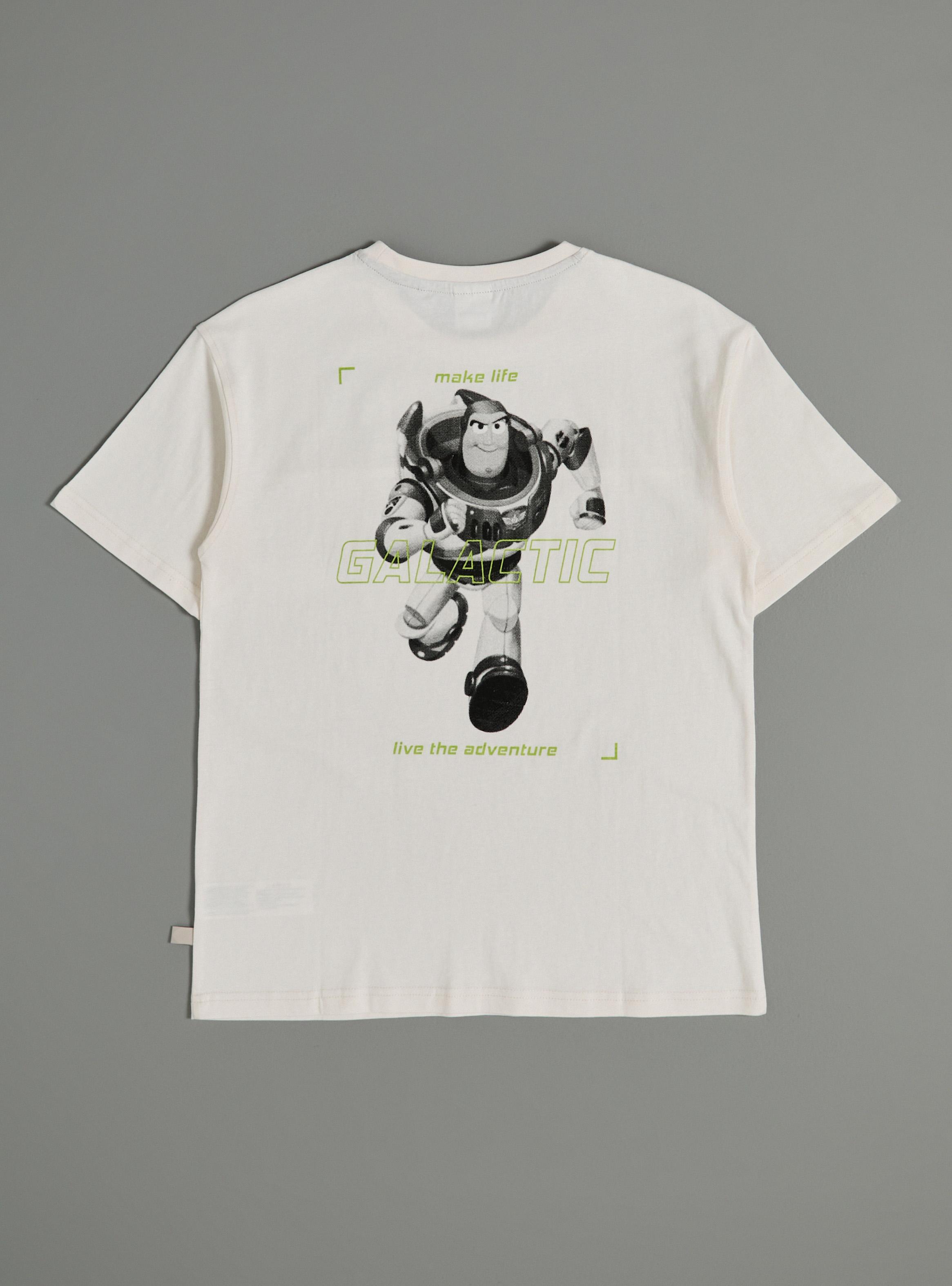 Polera Estampado Buzz Lightyear Espalda-2