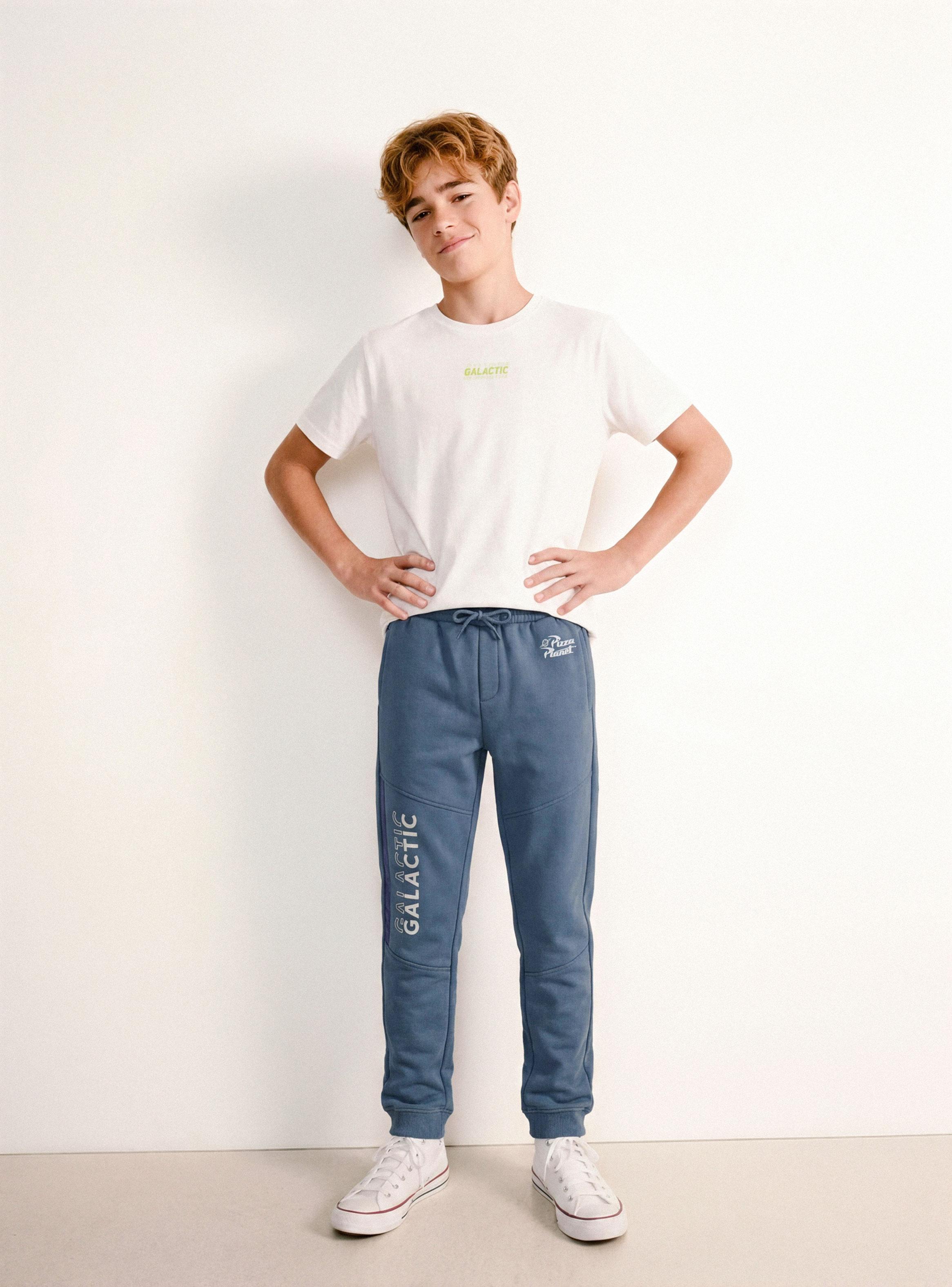 Pantalón con Cortes y Estampado Toy Story-0