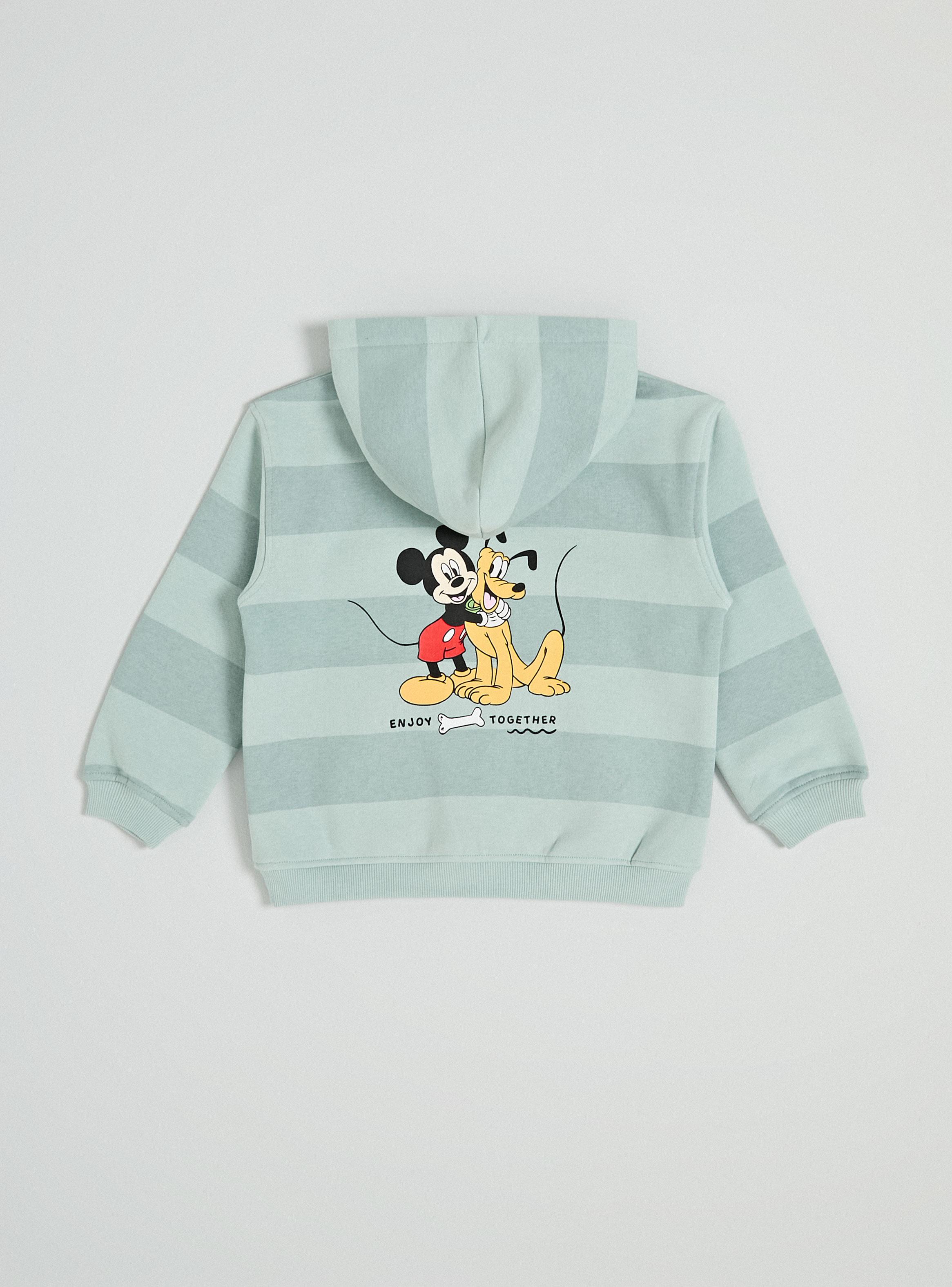 Polerón Estampado Rayas Mickey y Pluto-2