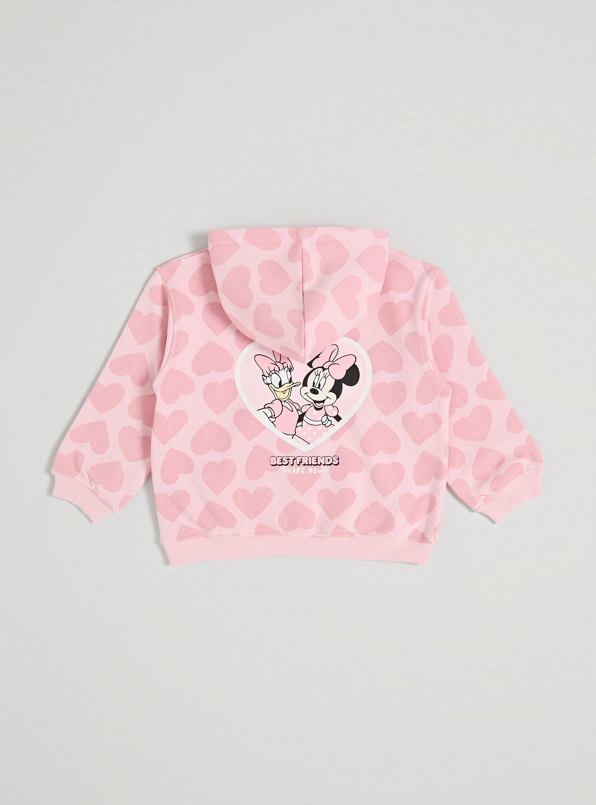 Polerón Estampado Minnie Mouse y Daisy Corazones-2