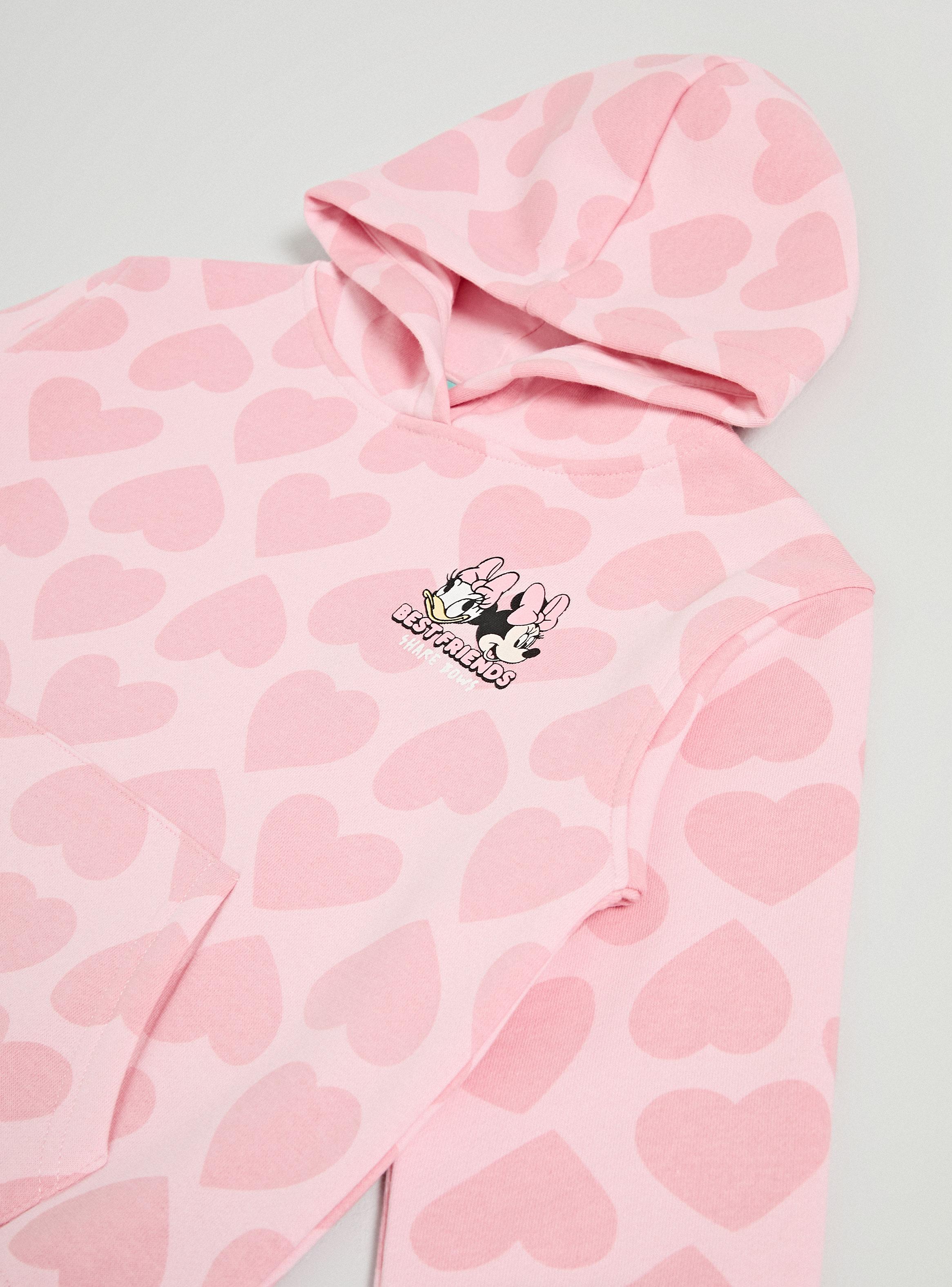 Polerón Estampado Minnie Mouse y Daisy Corazones-3
