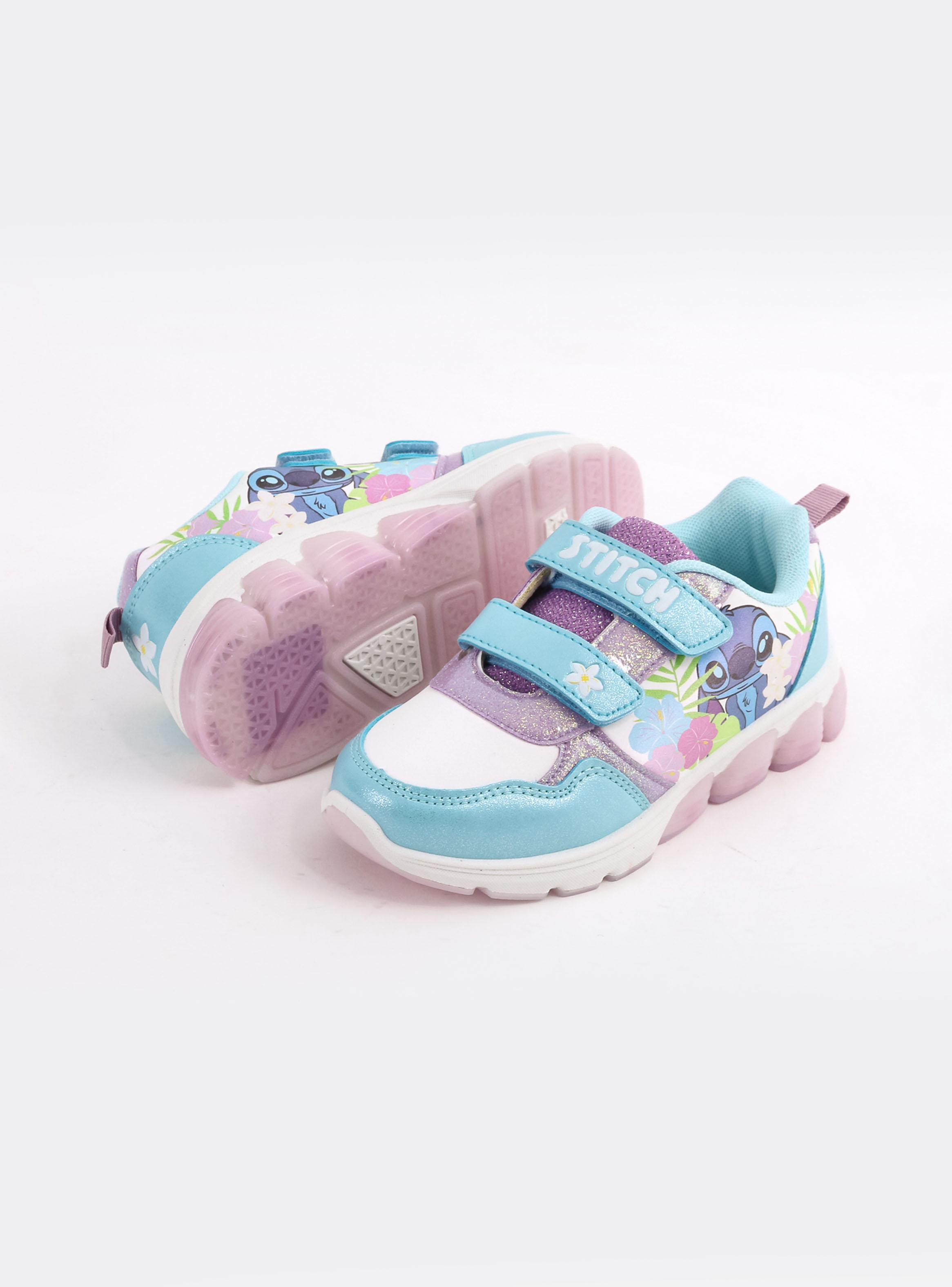 Zapatilla Urbana Flores Disney con Luces Niña-2