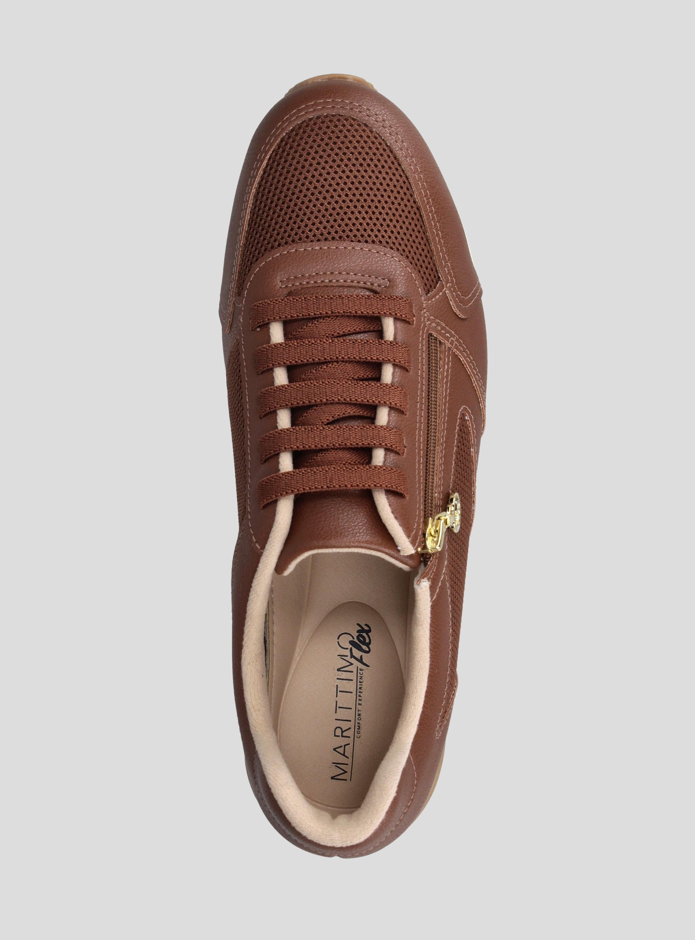 Zapatilla Urbana Comfort con Cordones Elasticados Mujer-3