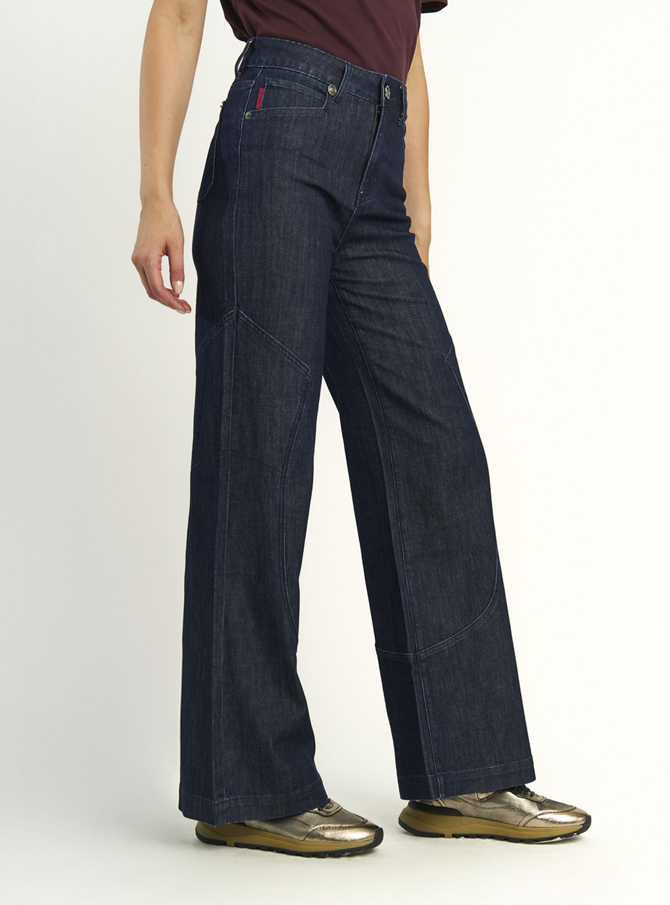 Jeans Wide Raw Detalle Lateral Chaparreras-2