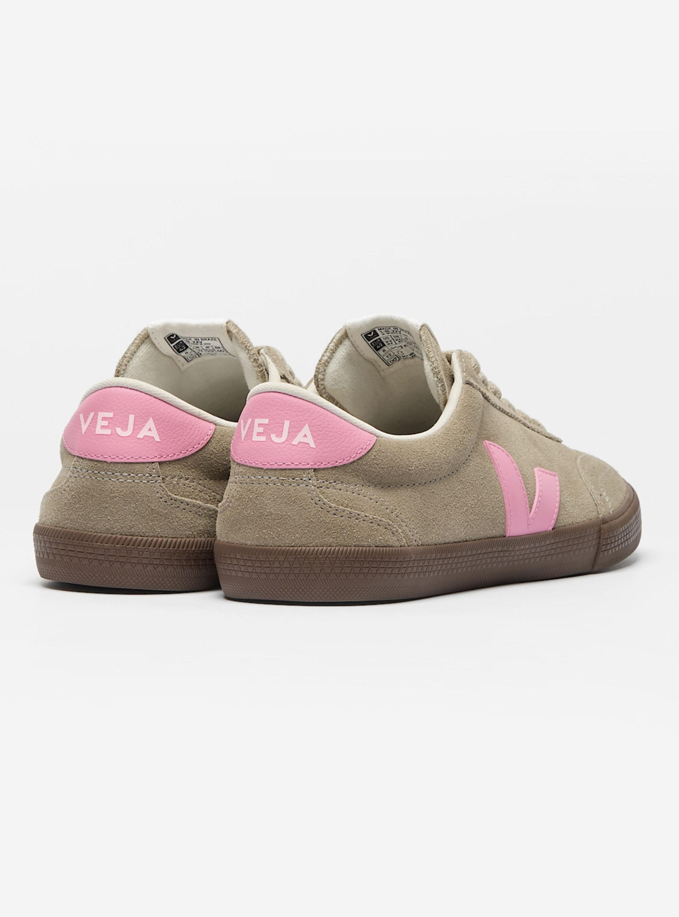 Zapatilla Urbana Volley Suede Taupe Malibu Bark Mujer-2