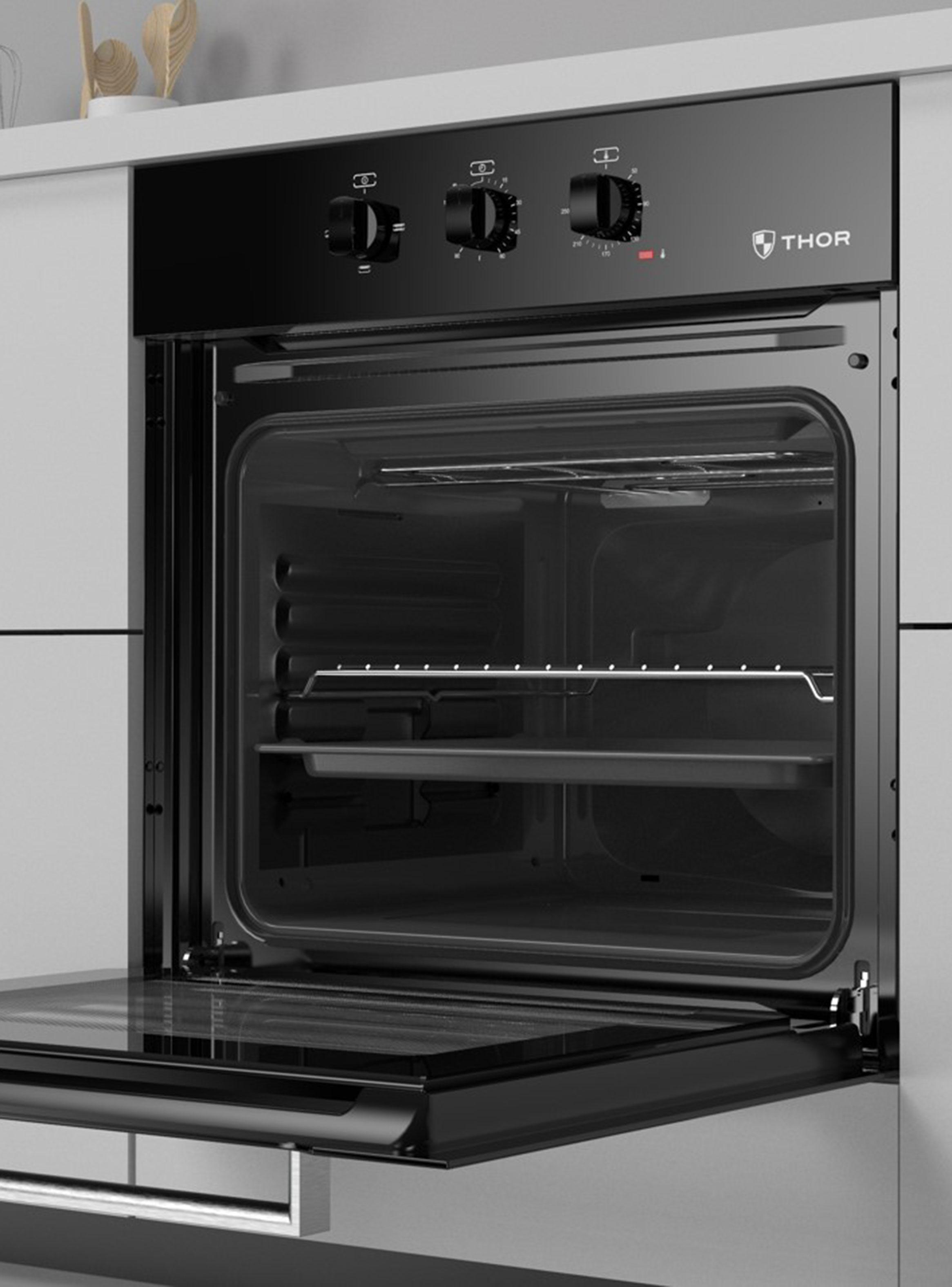 Horno Empotrable Eléctrico 63 Litros TO53BK Inox-1