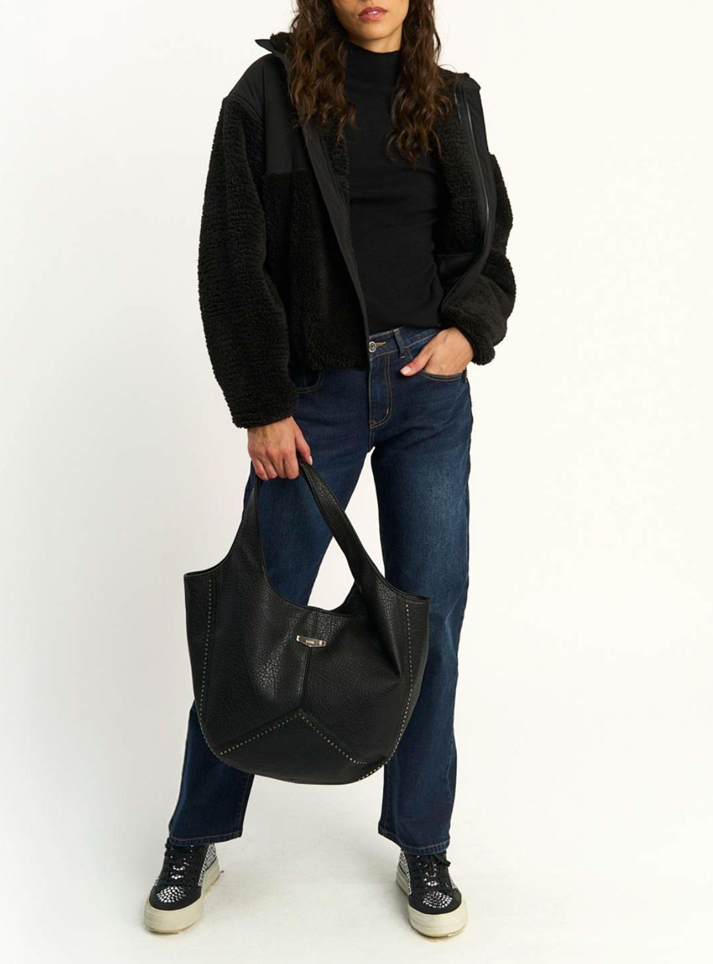 Polerón Sherpa Detalles Nailon-3