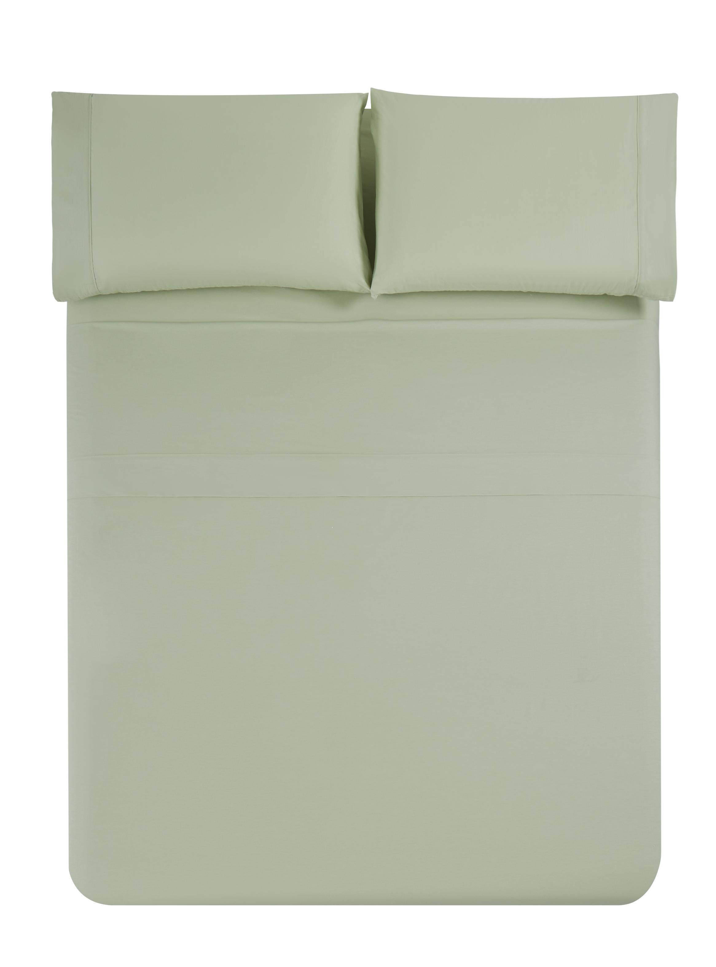 Sábanas 2 Plazas 180 Hilos Unicolor-3