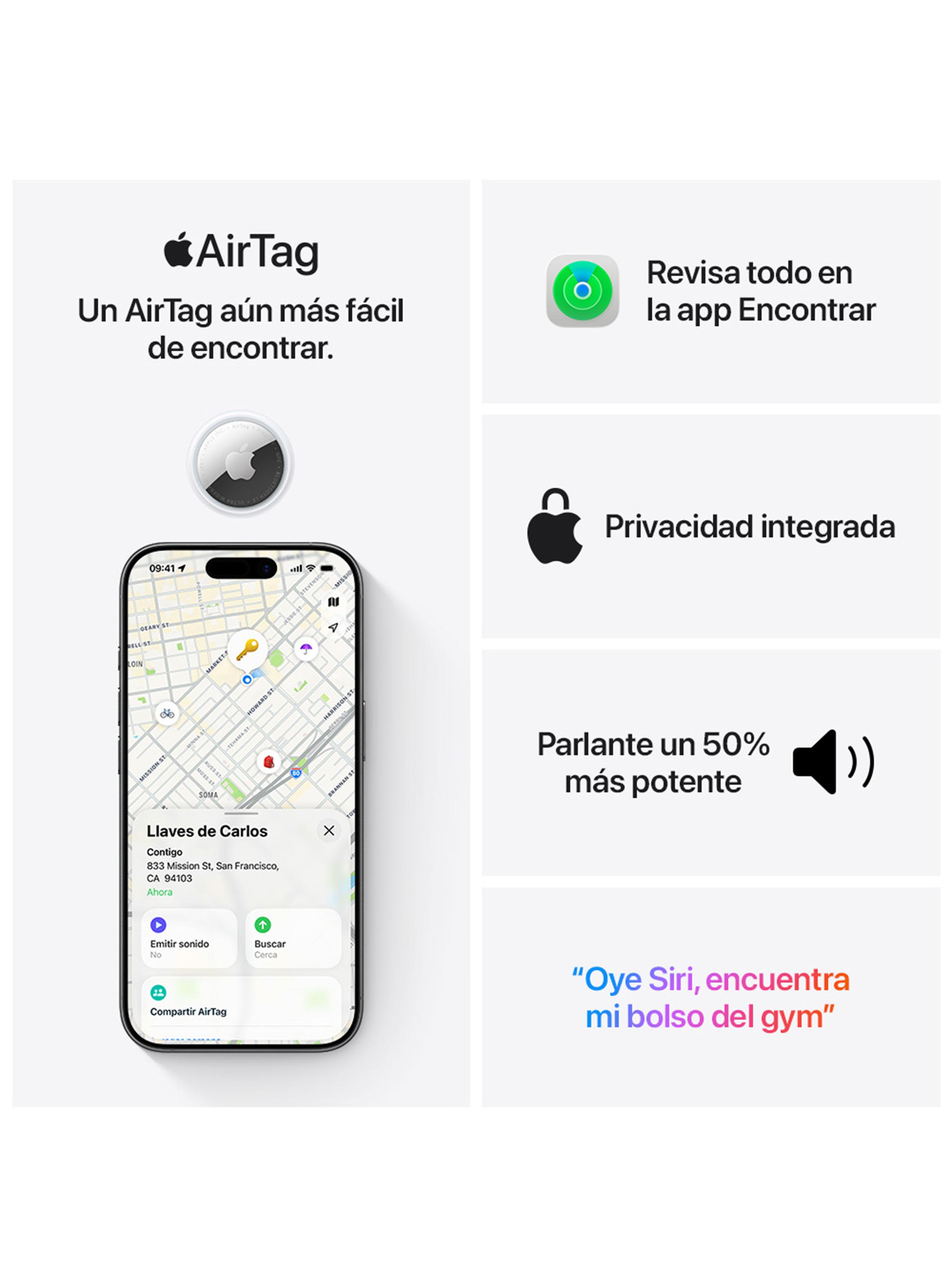 Apple Airtag Segunda Generación Pack 4 Unidades-6