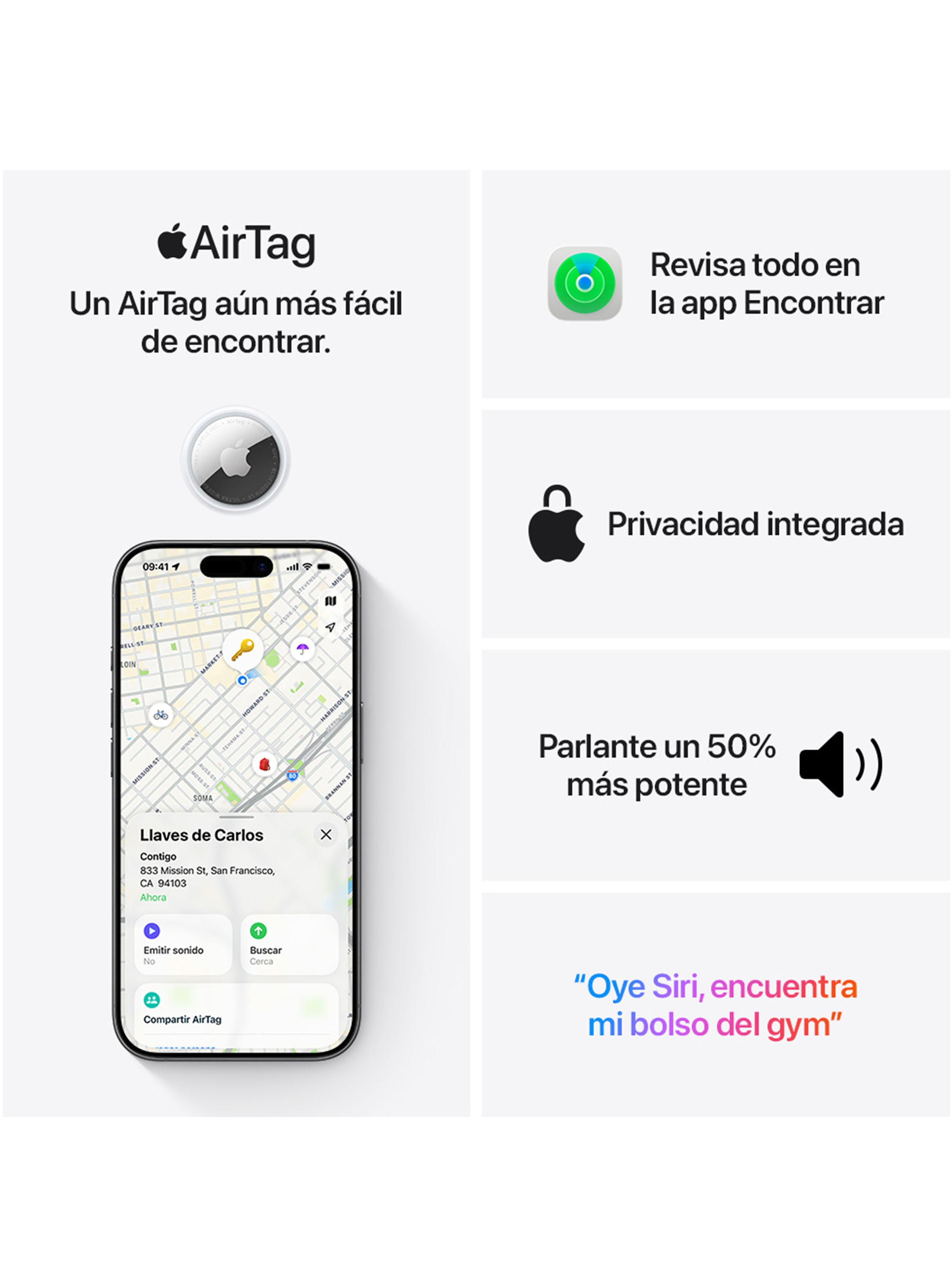 Apple Airtag Segunda Generación Pack 4 Unidades-5