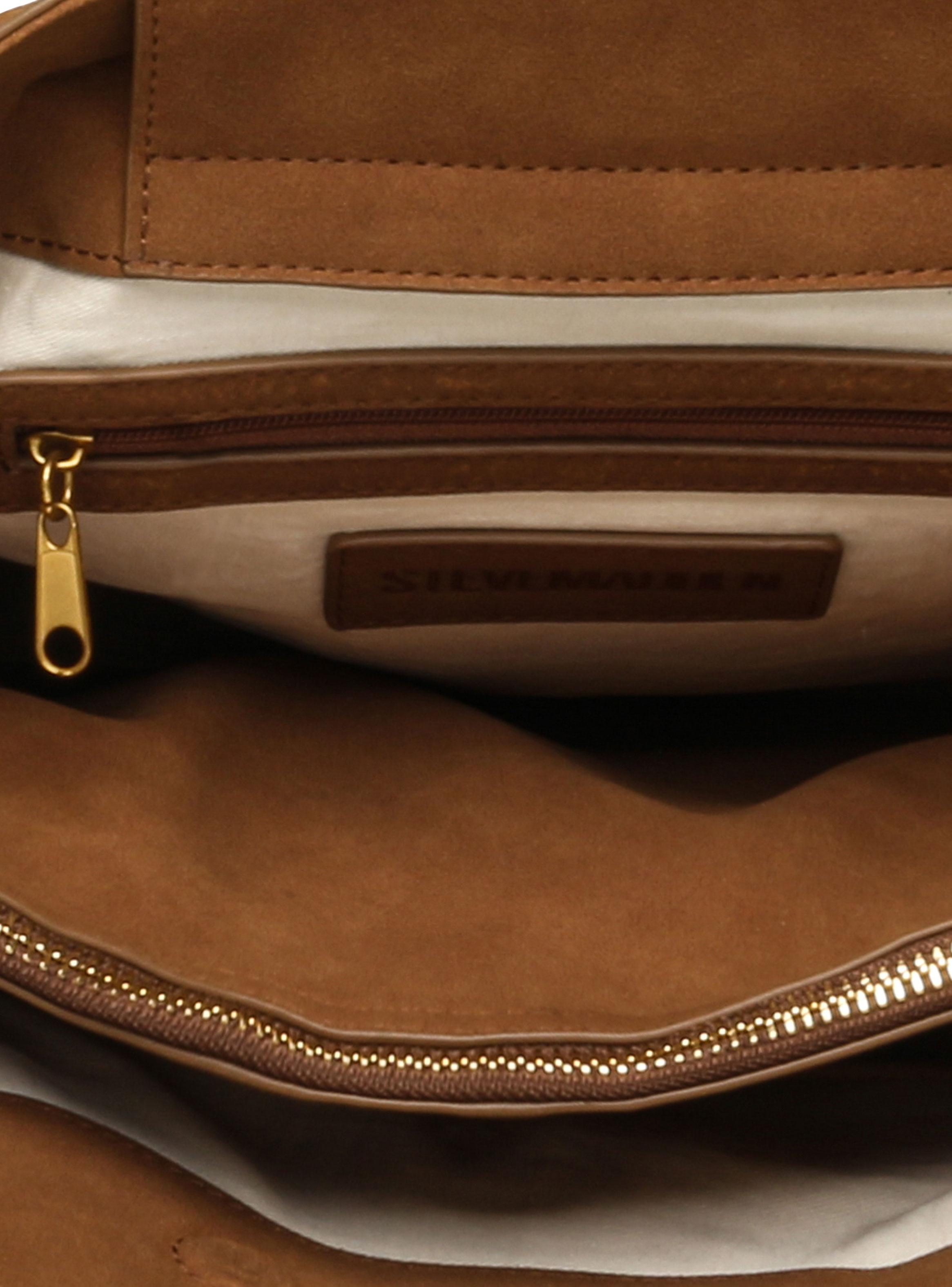 Cartera de Hombro Bsadee Café-4