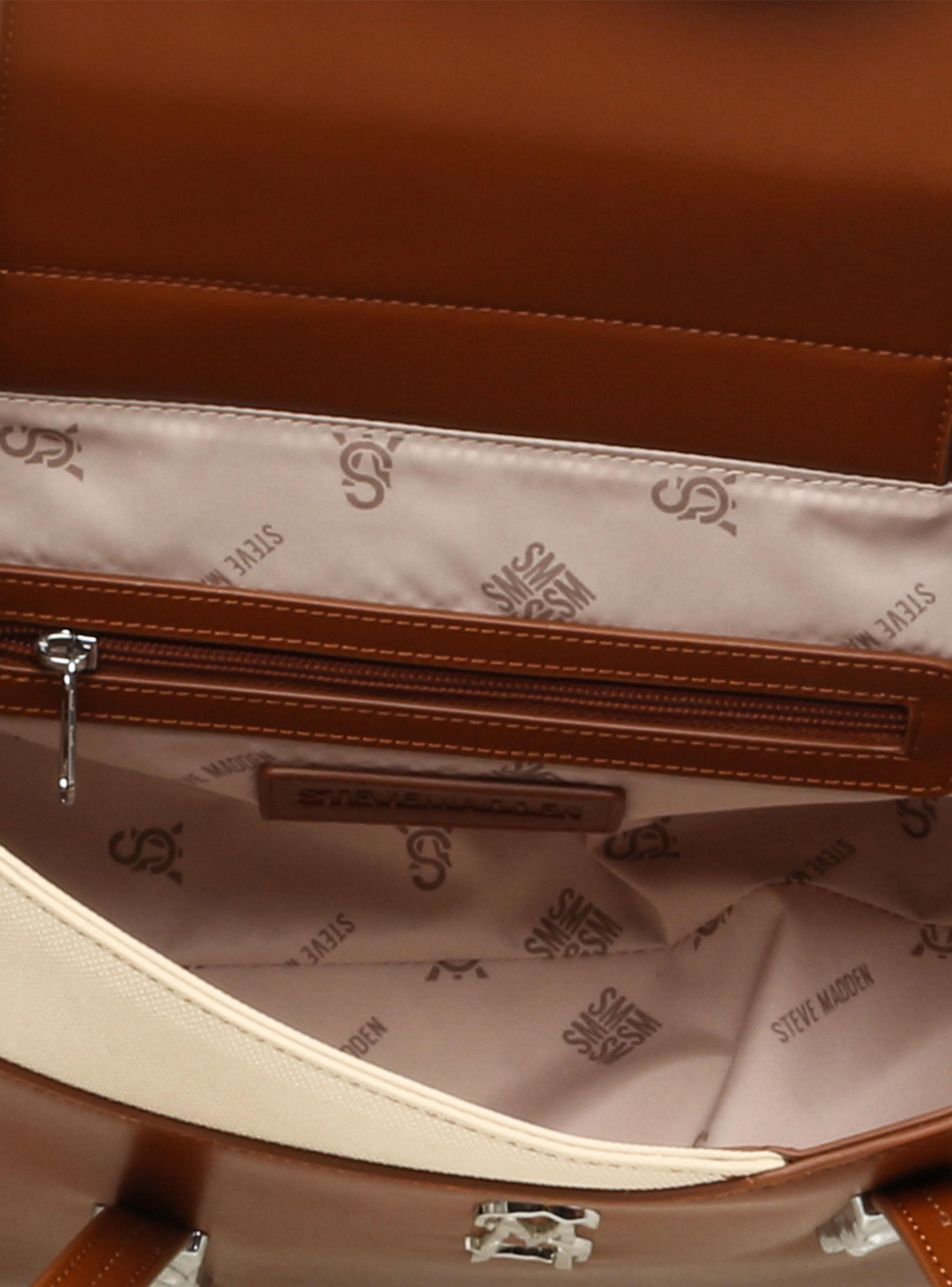 Cartera de Hombro Beliot Café-4