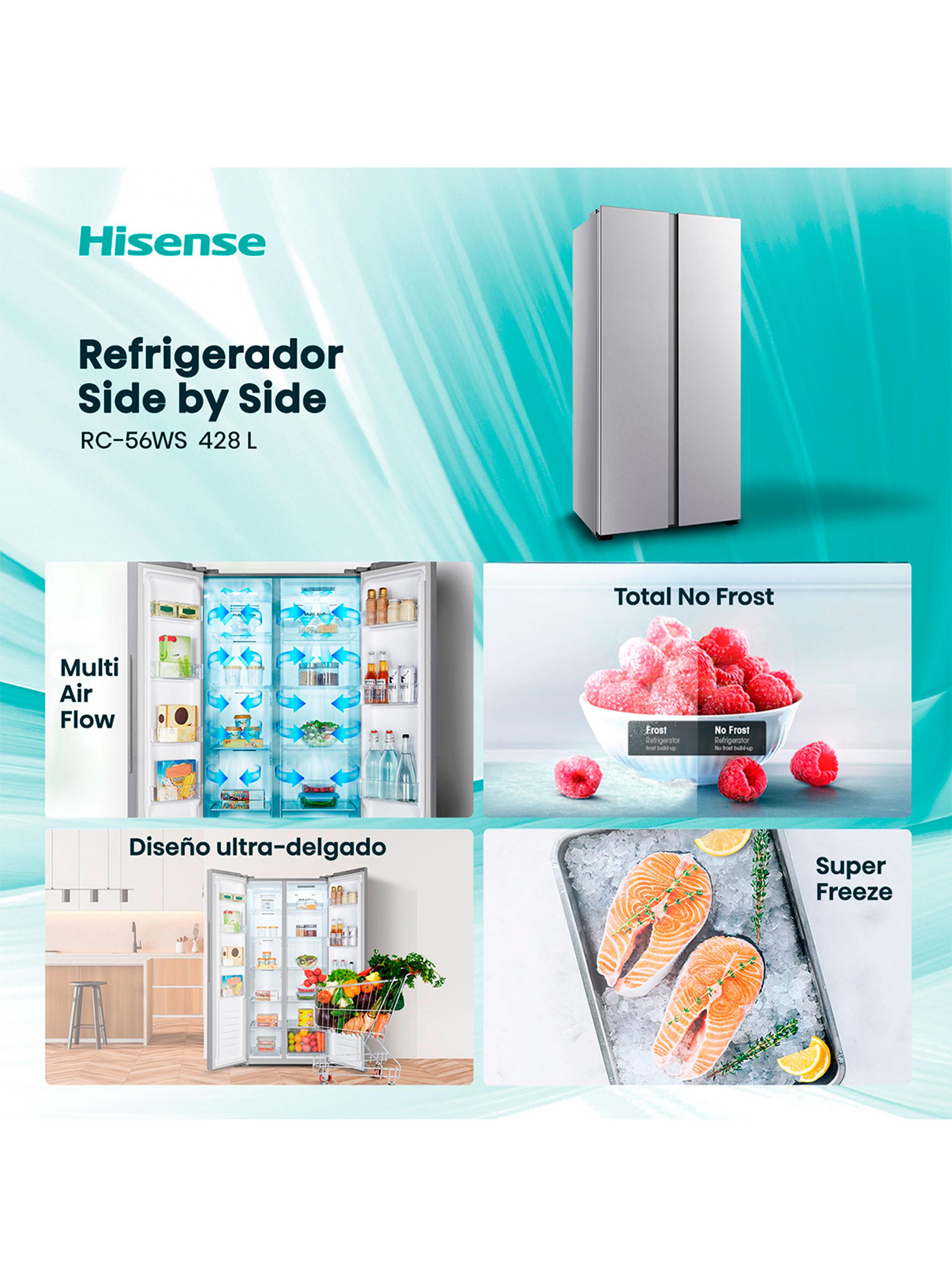 Refrigerador Side by Side No Frost 428 Litros RC-56WS-2