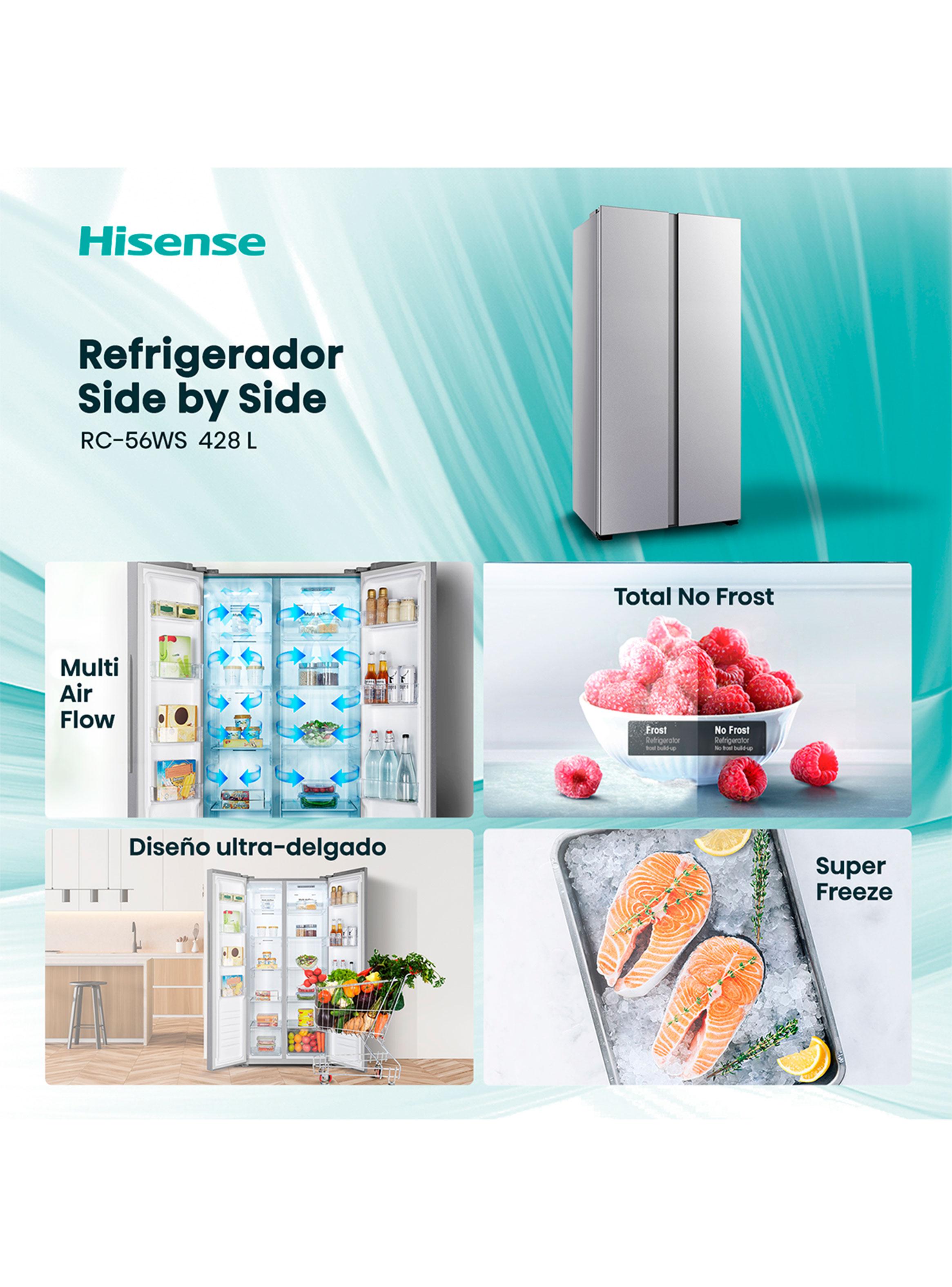 Refrigerador Side by Side No Frost 428 Litros RC-56WS-6