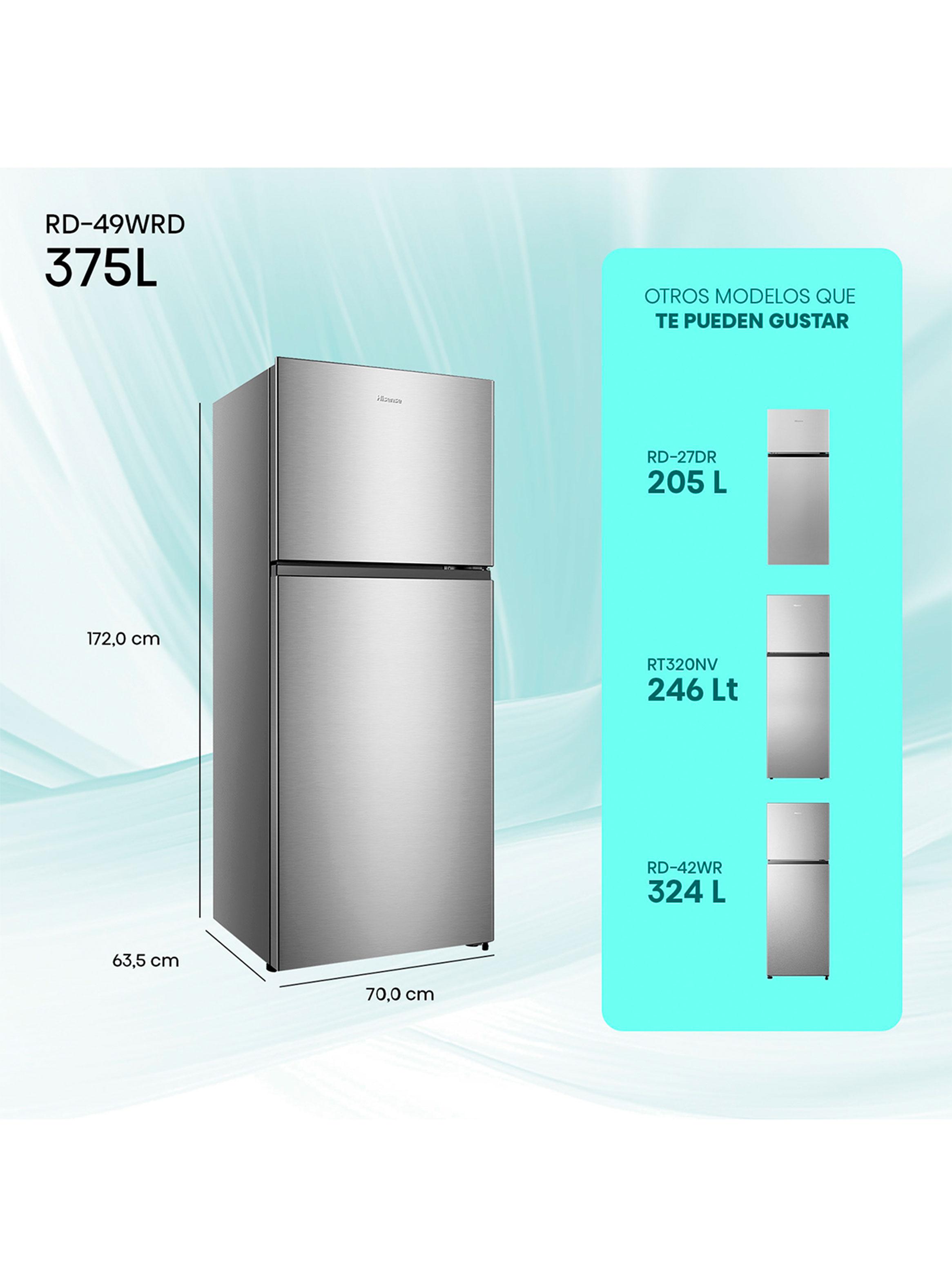 Refrigerador Top Mount No Frost 375 Litros RD-49WRD-1