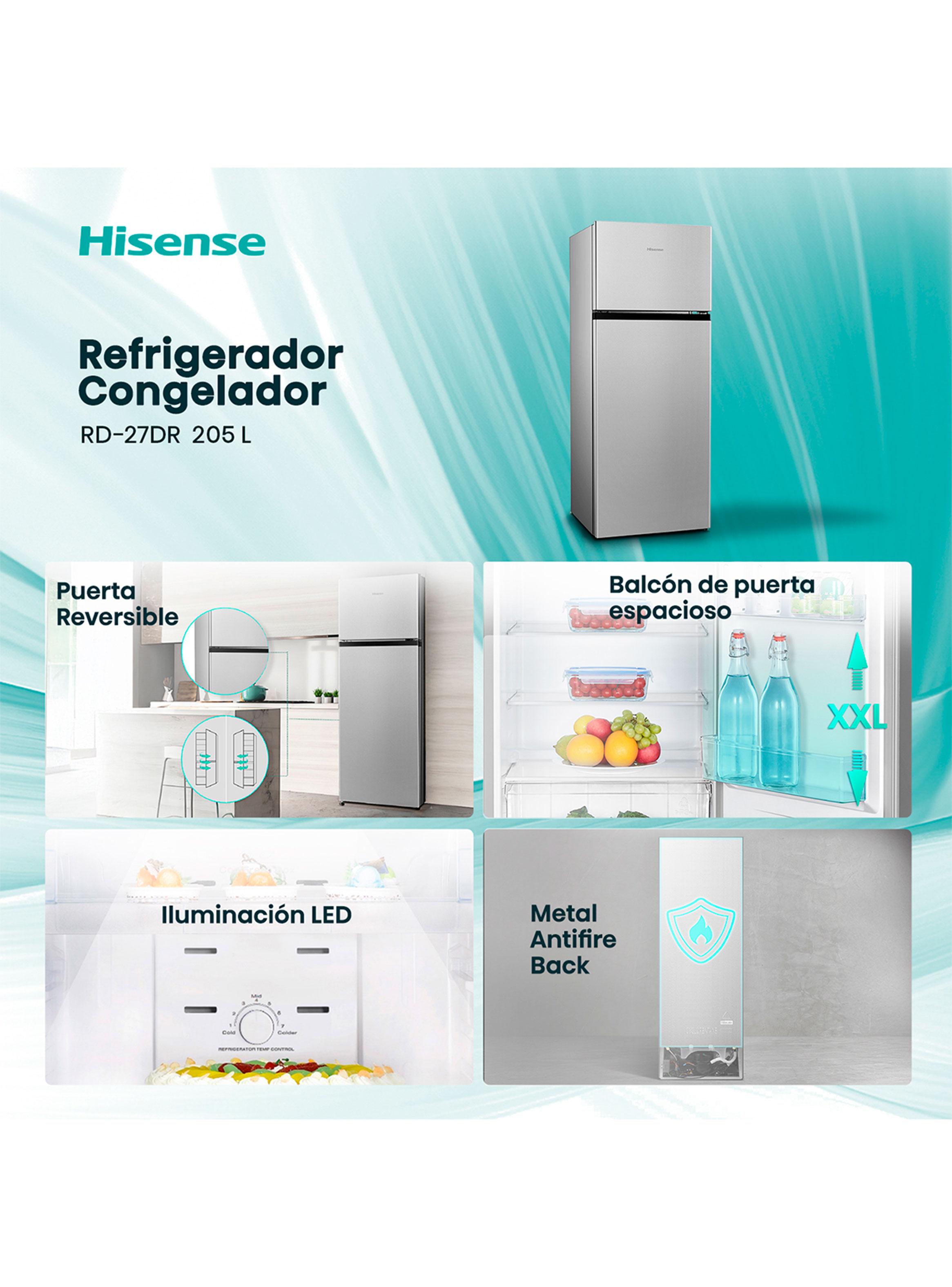 Refrigerador Top Mount Frío Directo 205 Litros RD-27DR-8