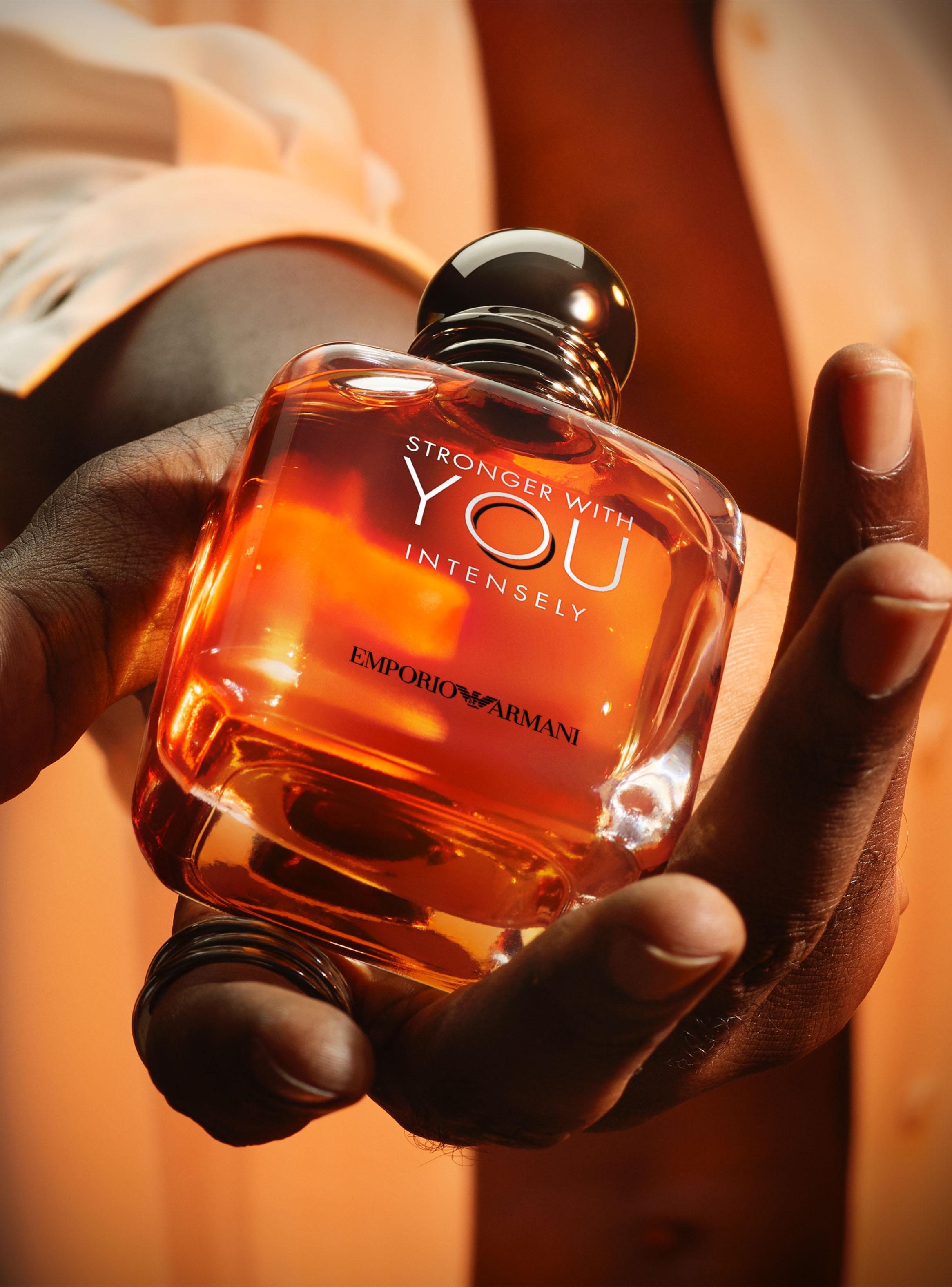 Set Perfume Stronger With You Intensely EDP Hombre 100ml + 15ml Giorgio Armani-3